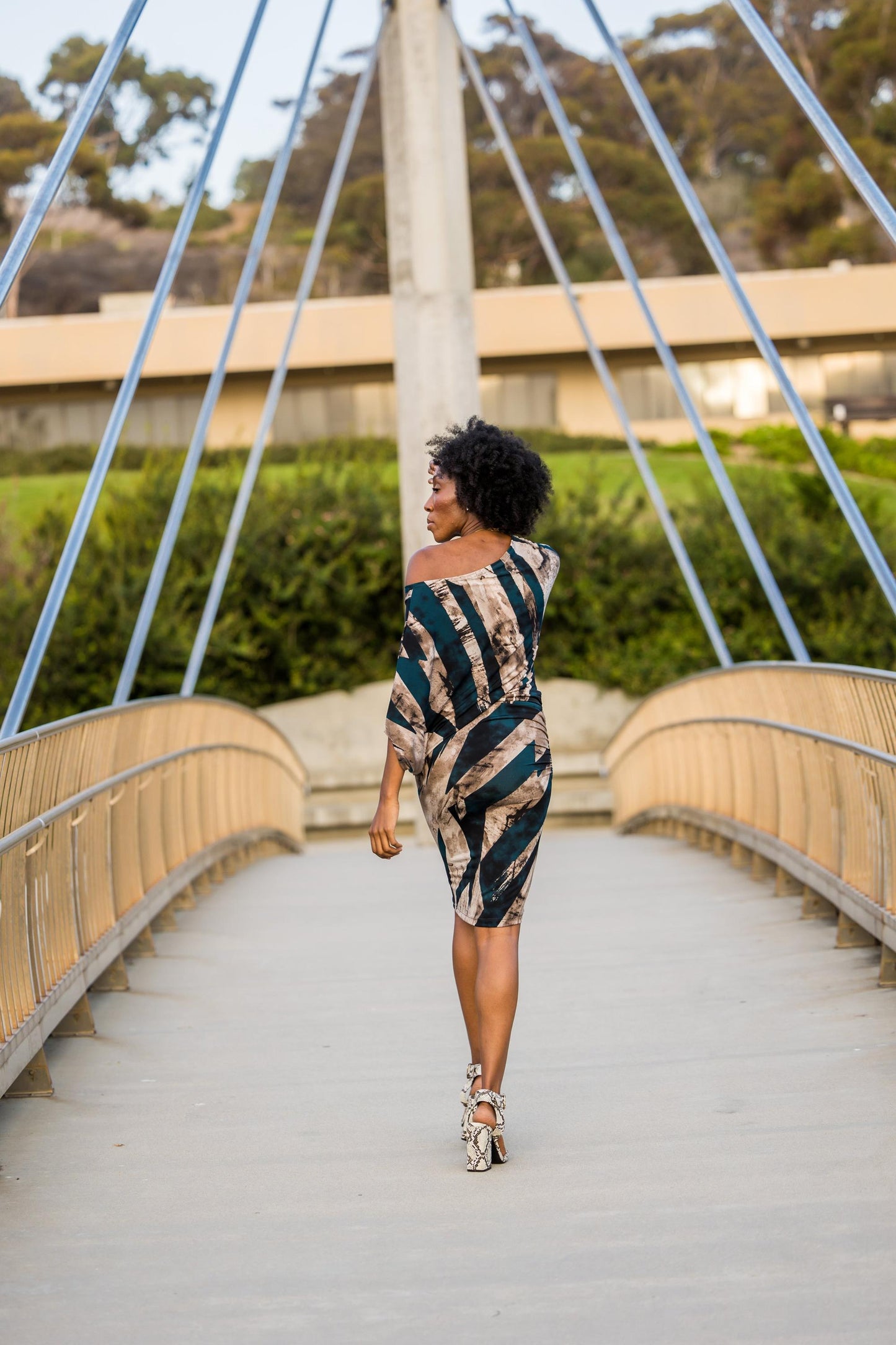 jennafer grace broadstone angle dress simple and sexy abstract illusion bohemian boho handmade