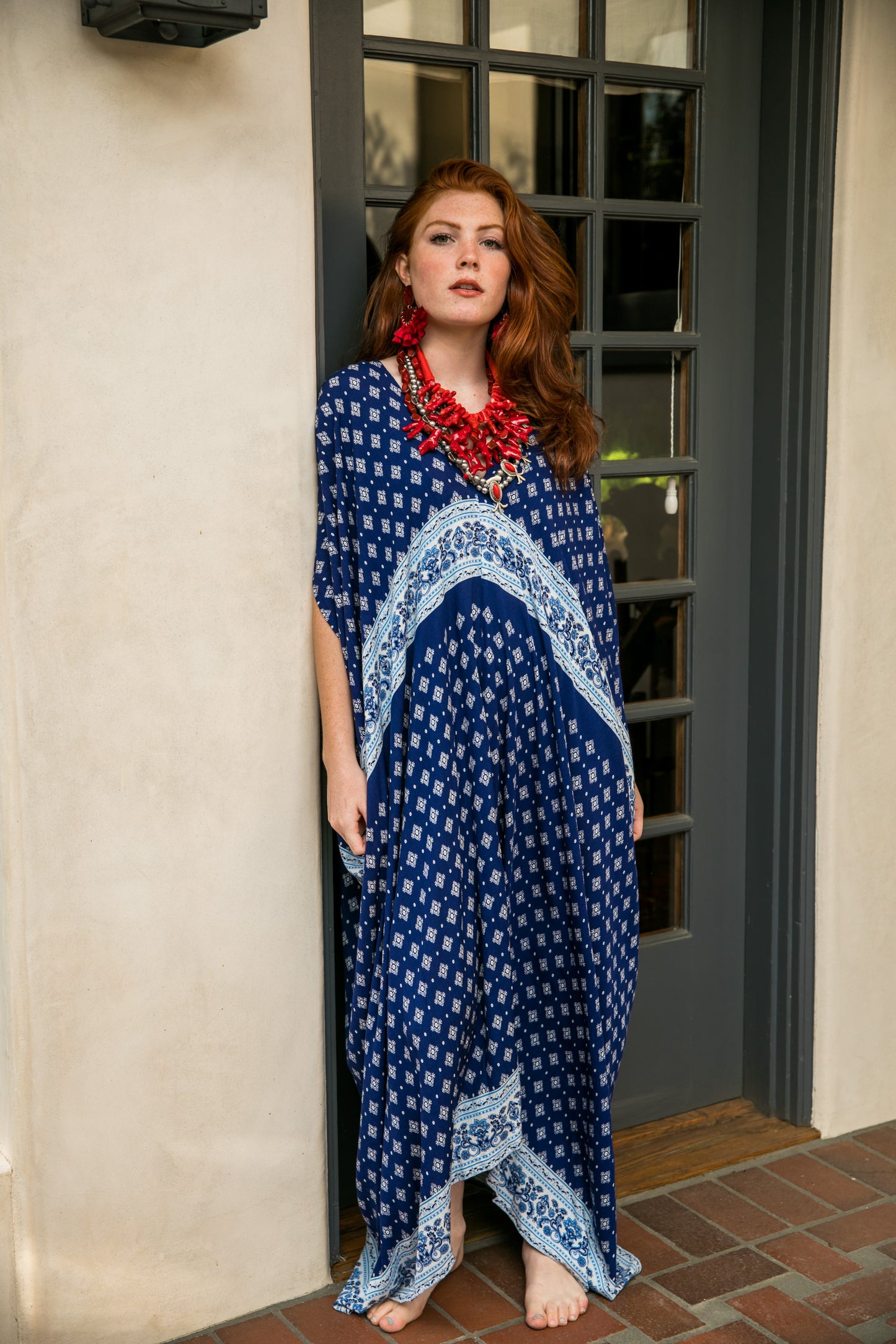 Indigo Caftan