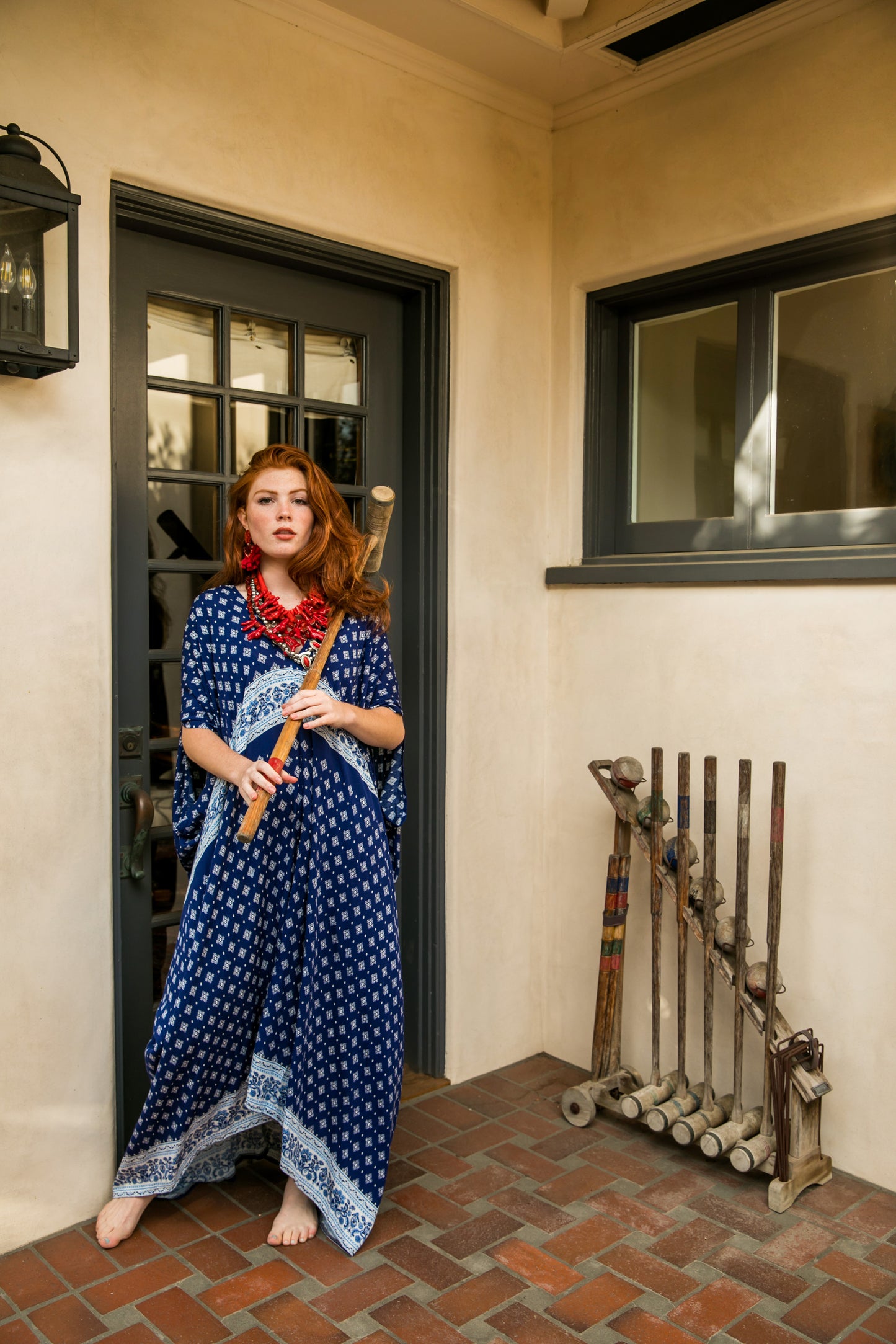 Indigo Caftan