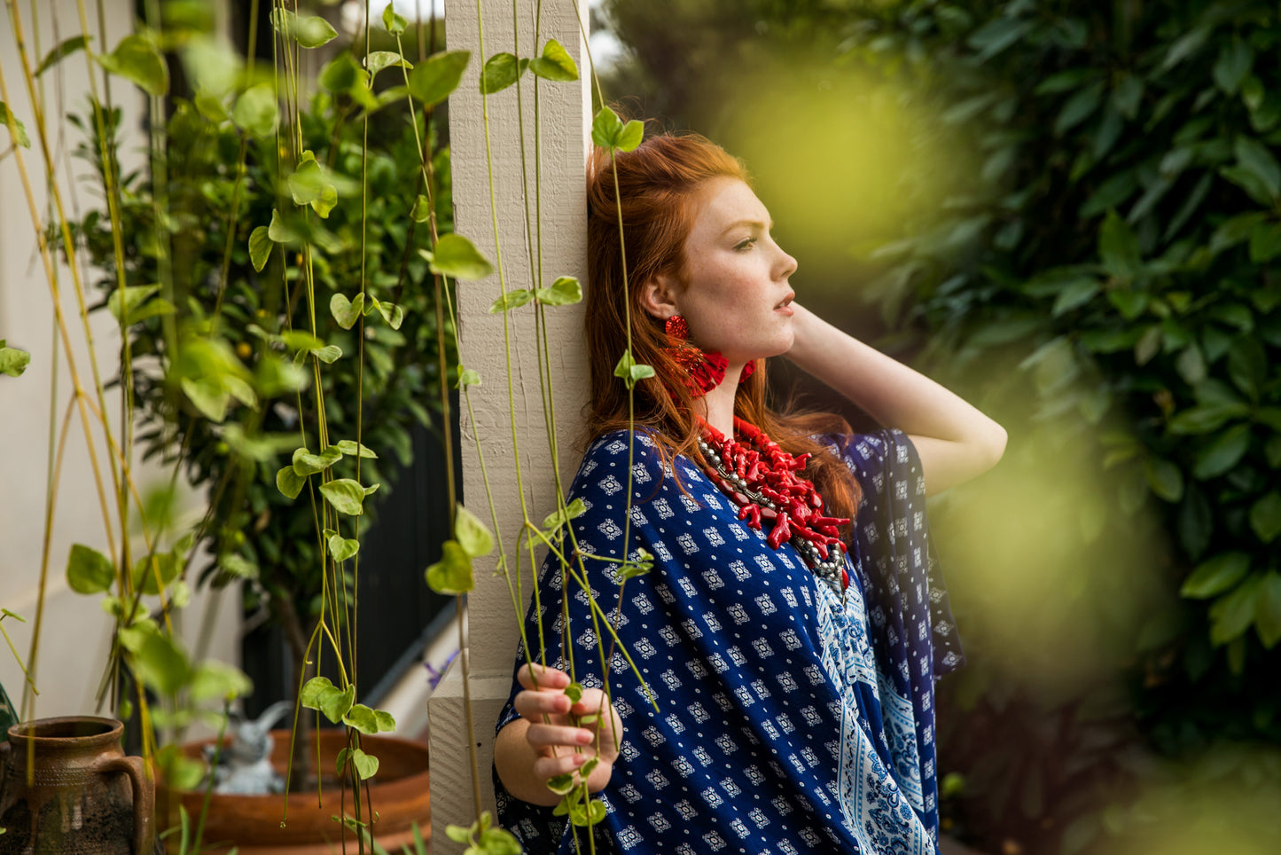 Indigo Caftan