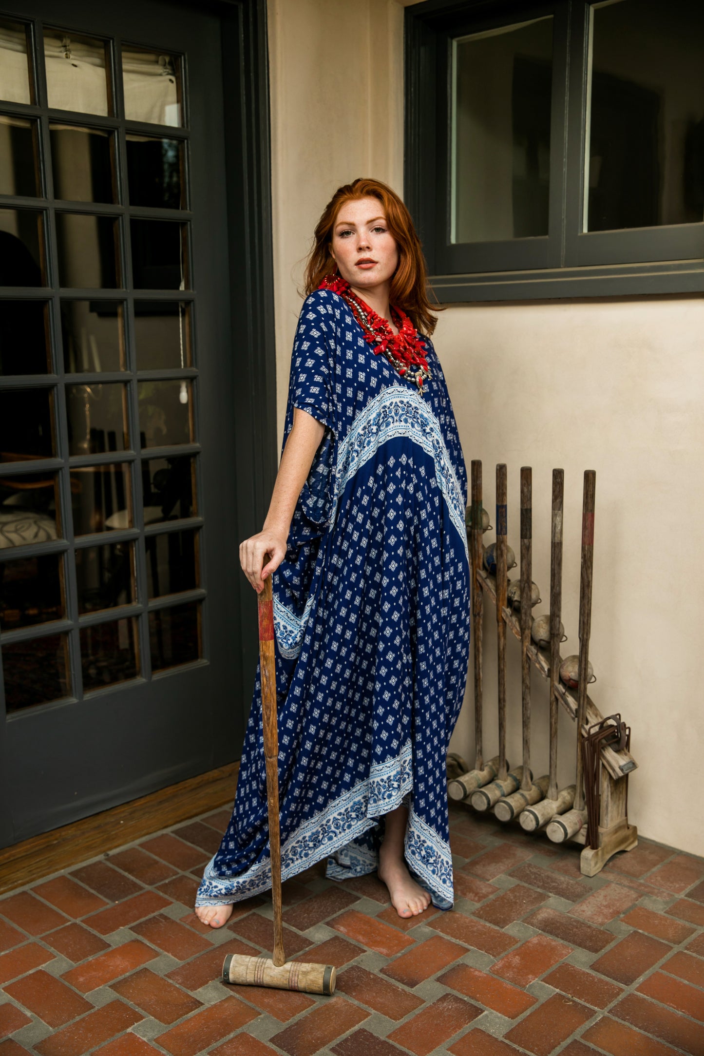 Indigo Caftan