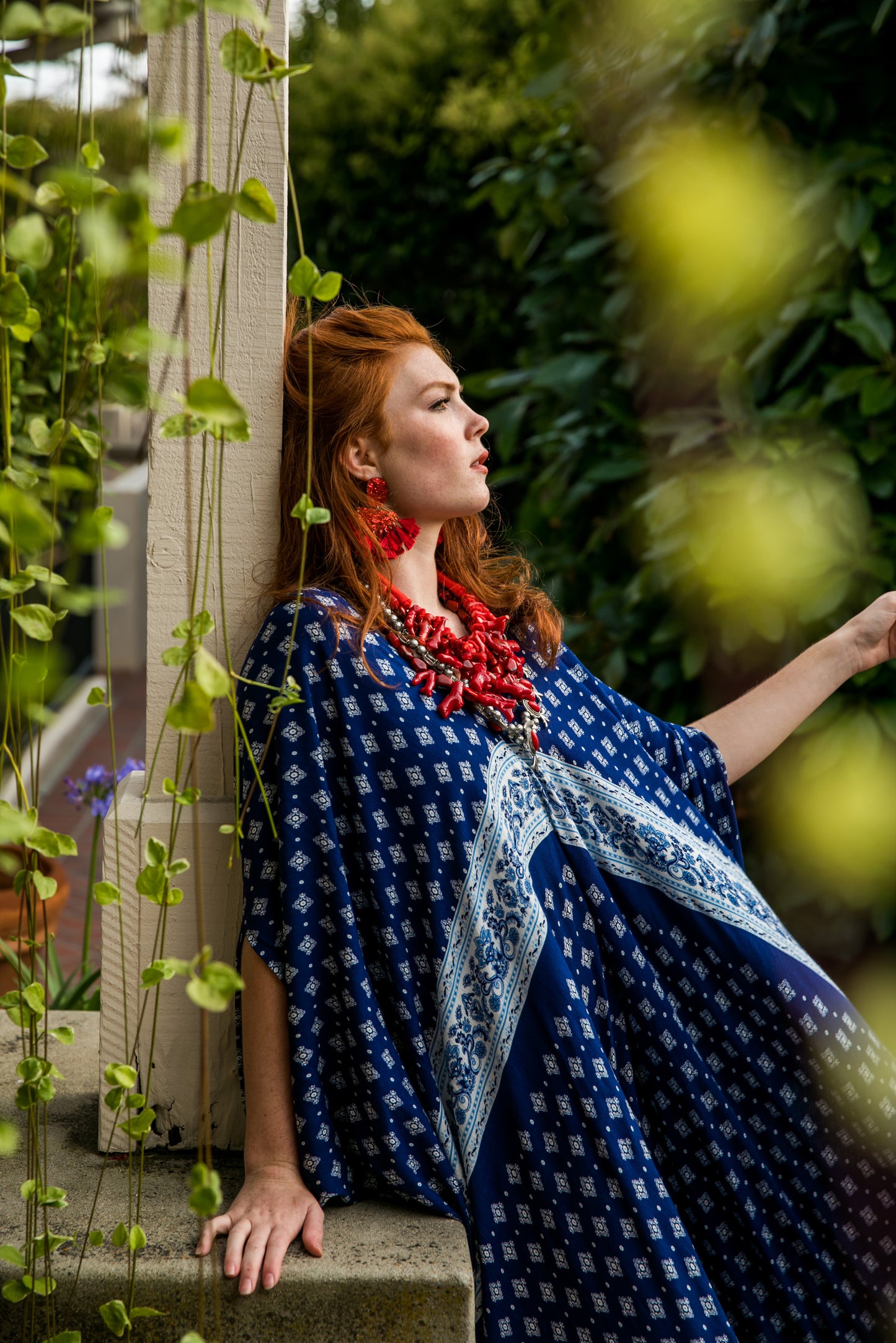 Indigo Caftan