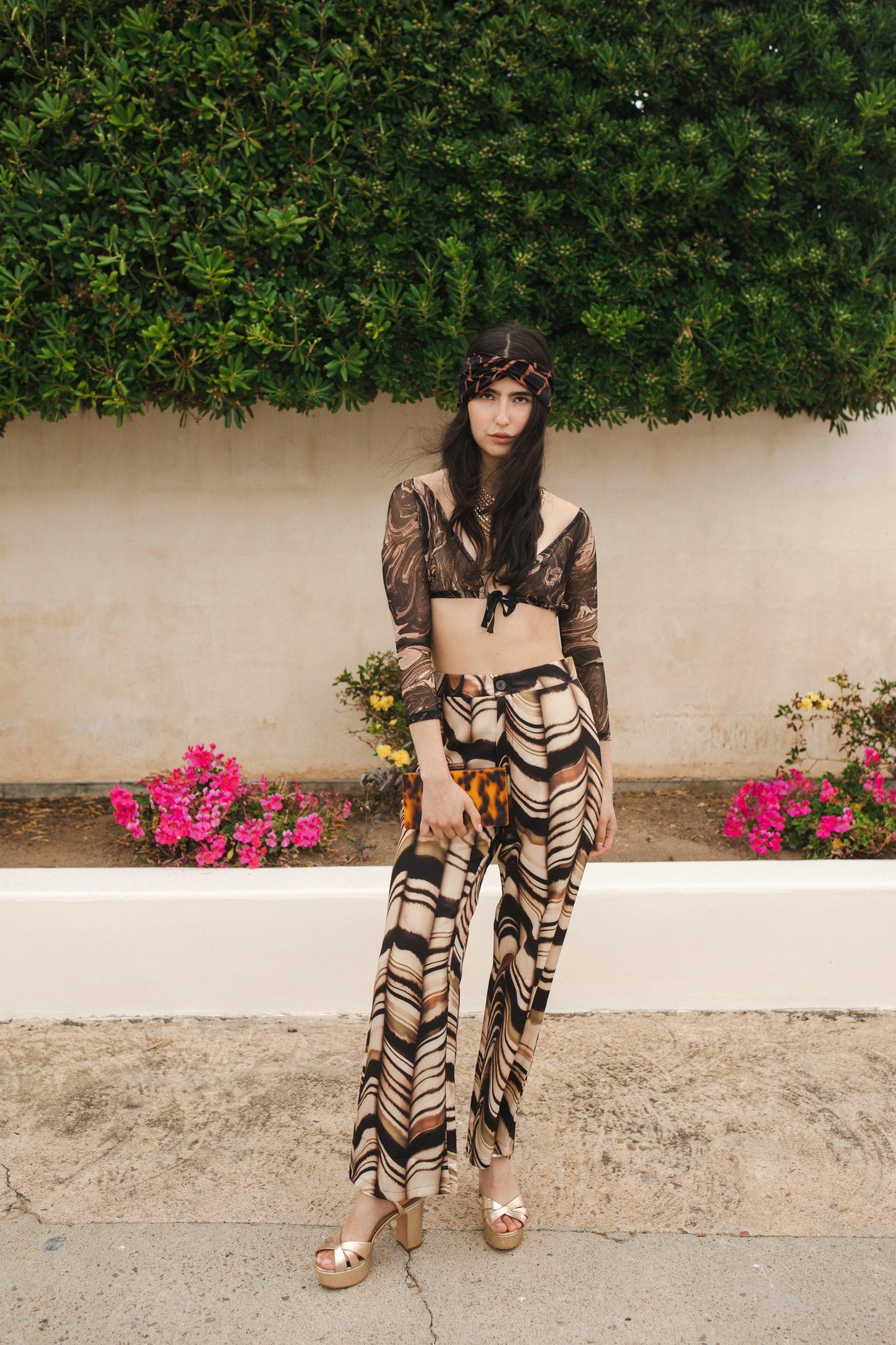 Marble Cognac Sleevies