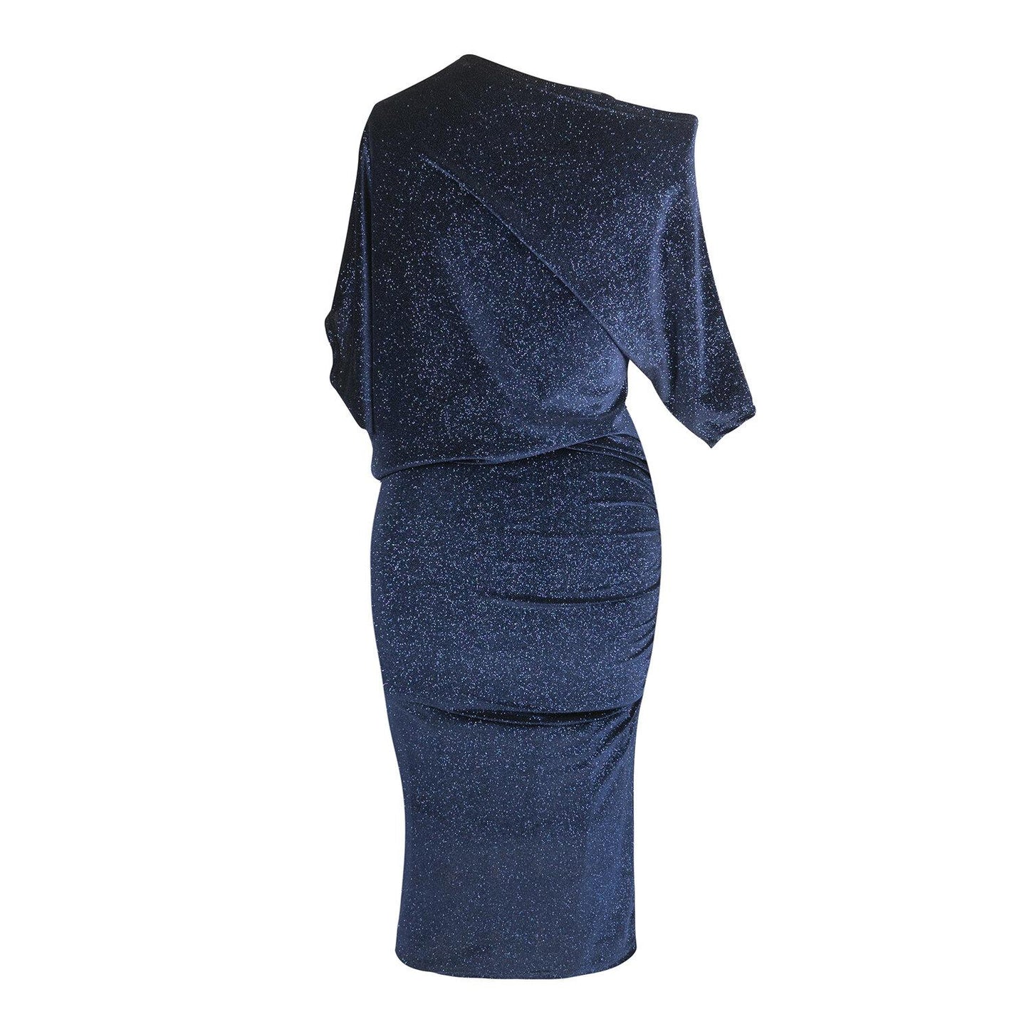 Midnight Shimmer Angle Dress