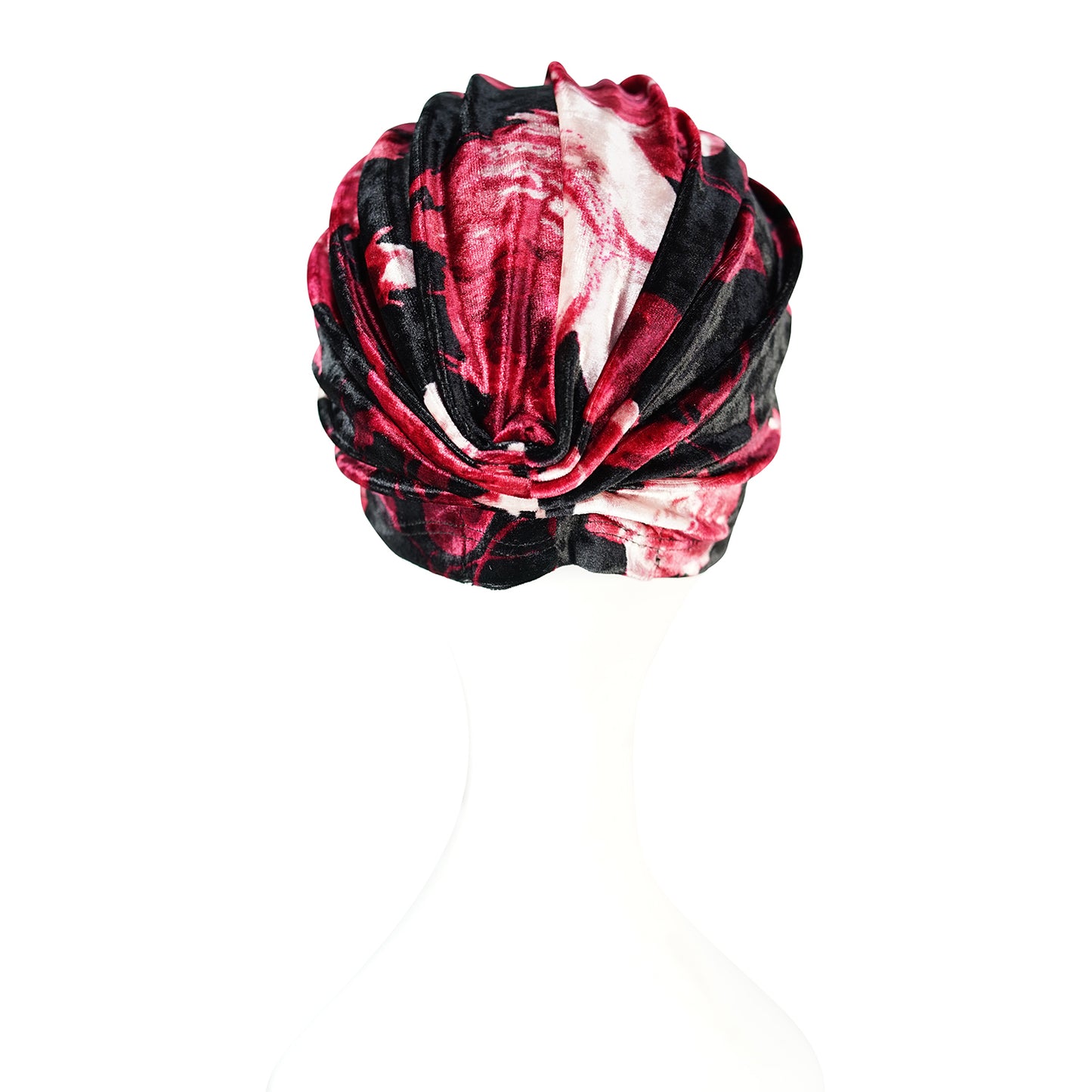 Rosey Velvet Turban - New Style!