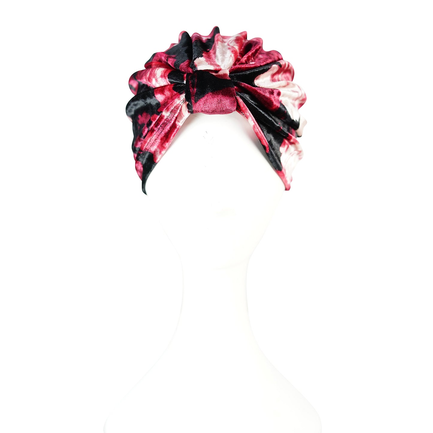 Rosey Velvet Turban - New Style!
