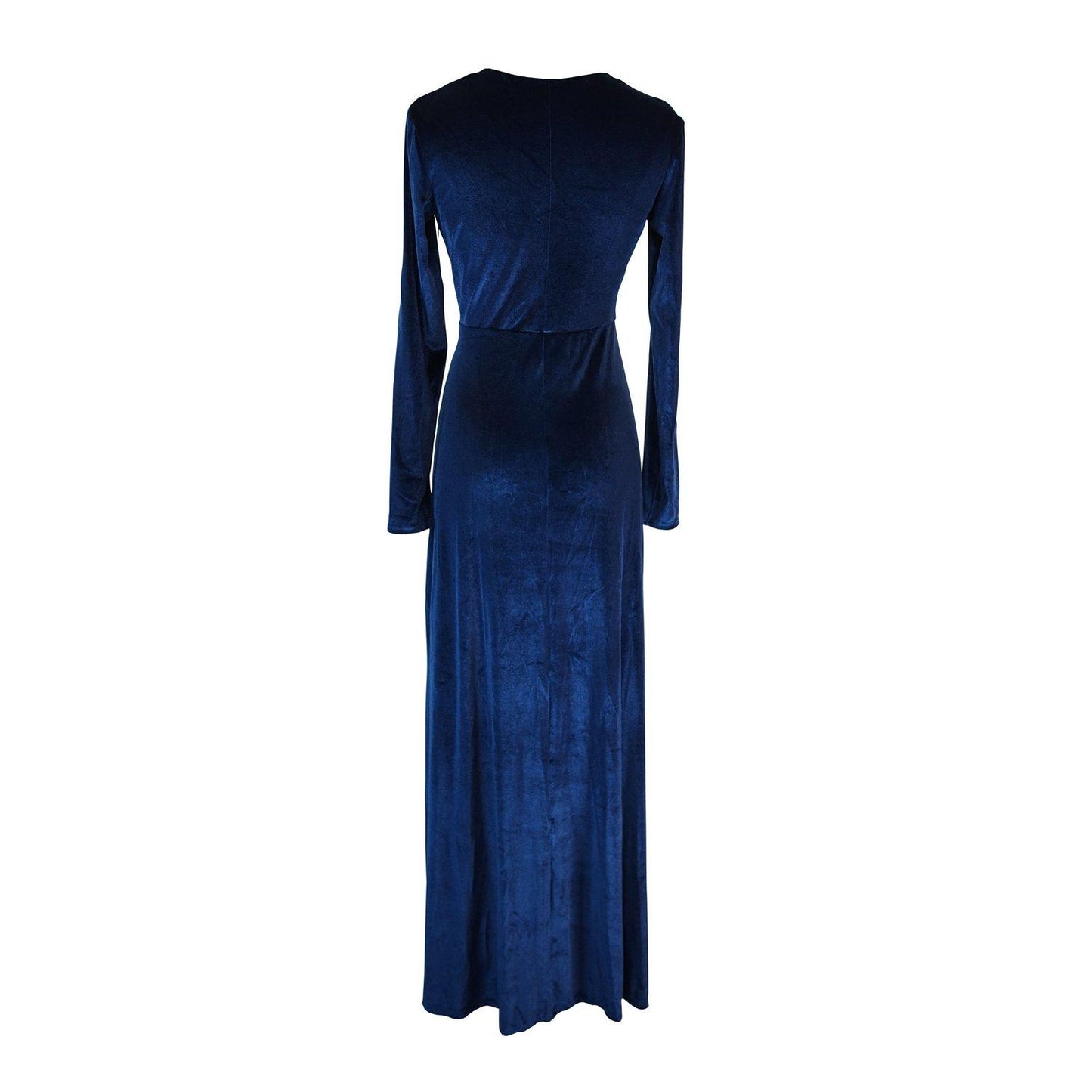jennafer grace royal blue stretch velvet dress luxe luxurious old hollywood glam boho bohemian hippie cocktail dress evening gown date night handmade