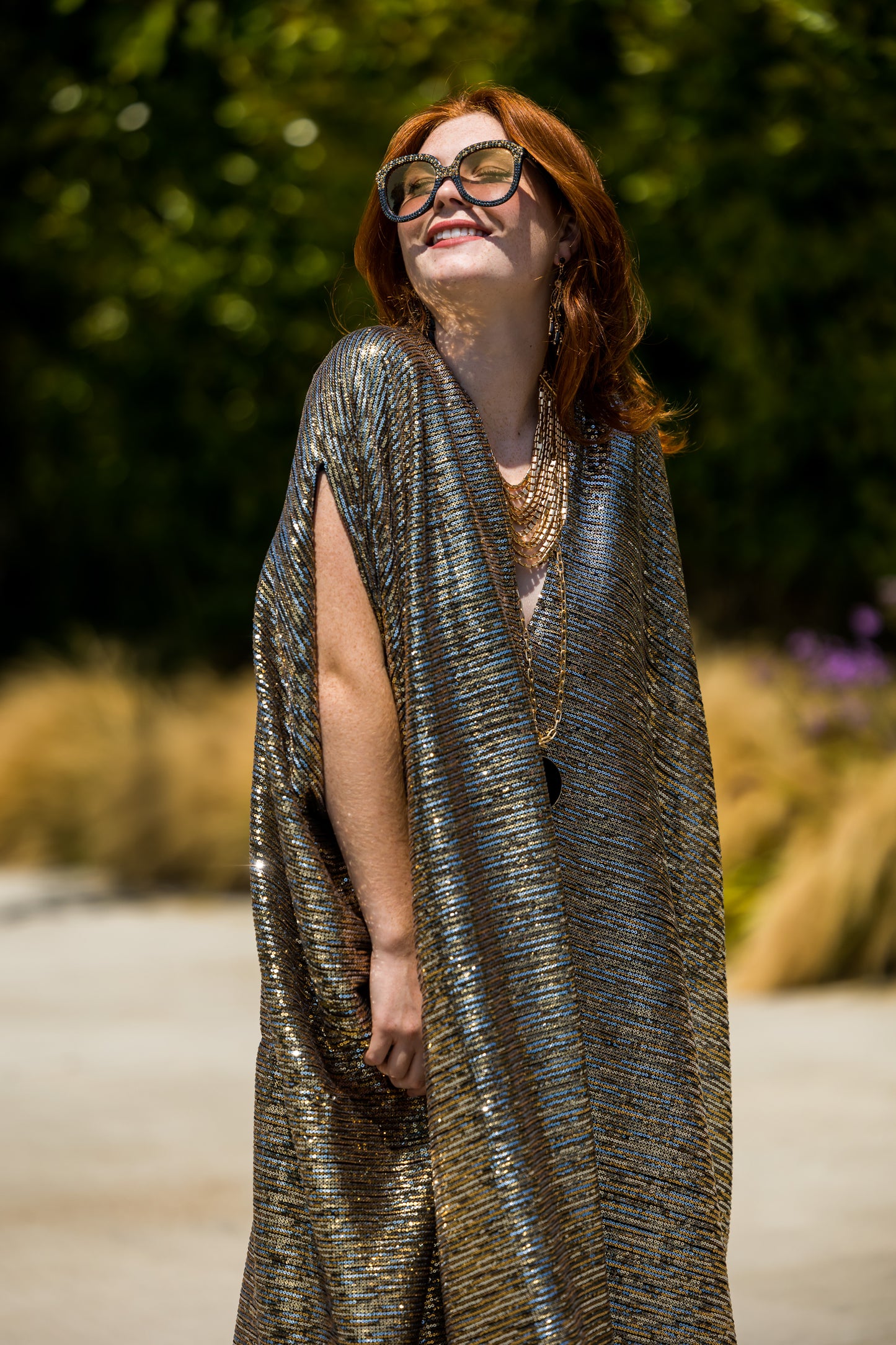 Studio 54 Sequin Caftan