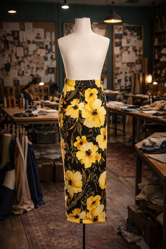 Lucy Pencil Skirt in Dolce Ombra PRE-ORDER