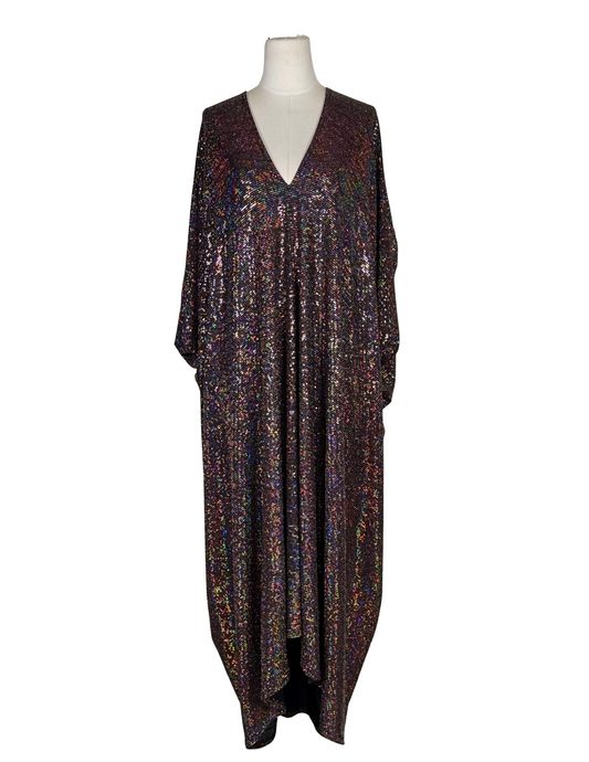 Disco Blaze Sequin Caftan Kaftan Dress