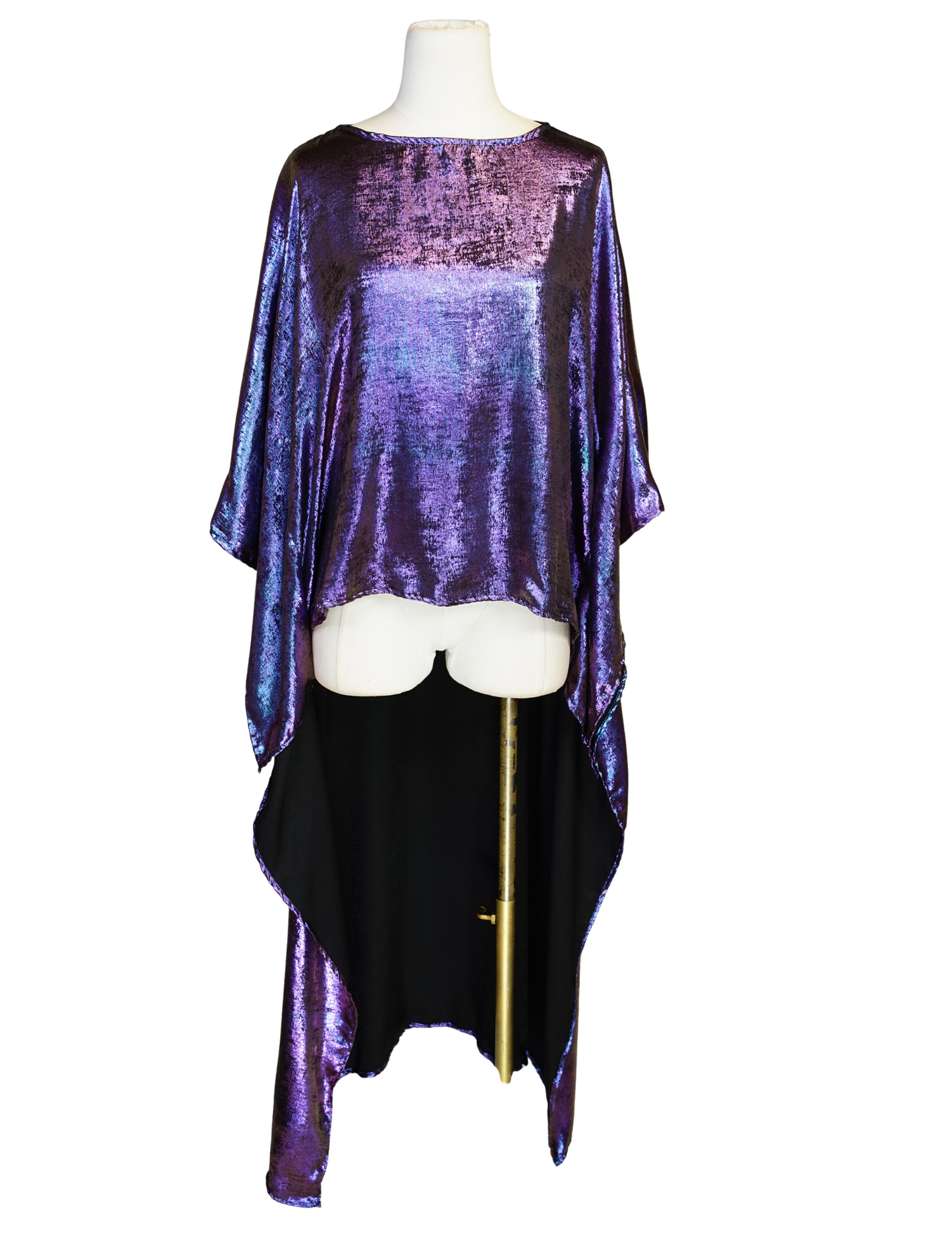 Amethyst Sheen Float Scarf Top