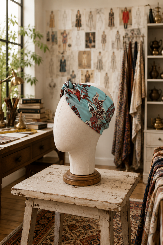 Riviera Bloom Twist Headband