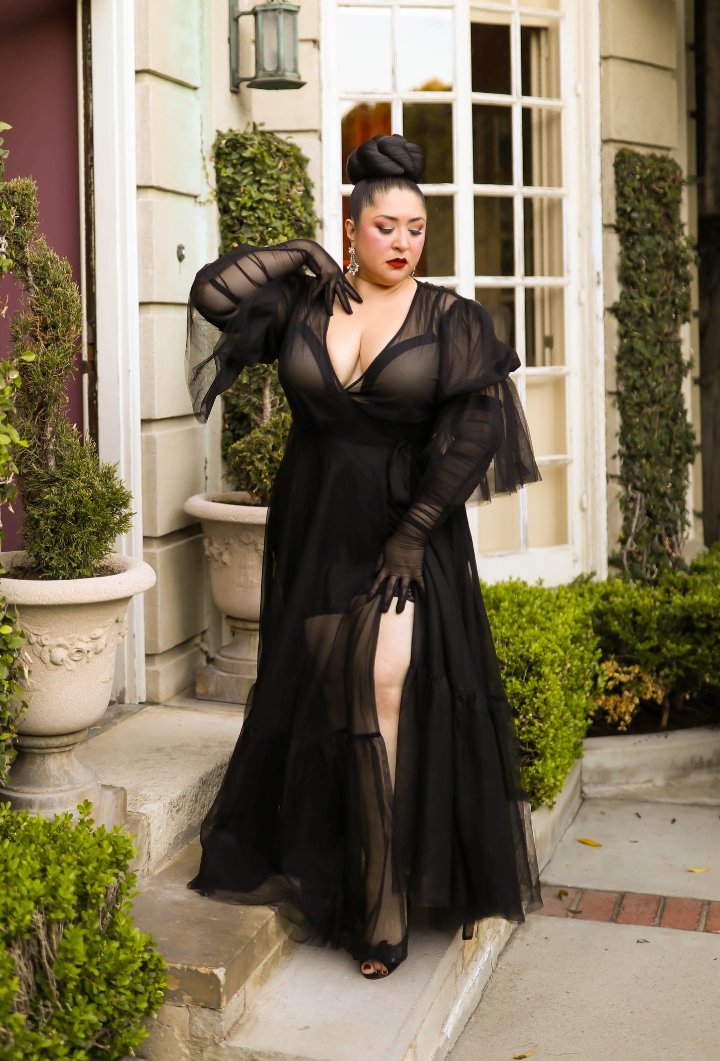Timeless Temptress Tulle Robe Dress PREORDER