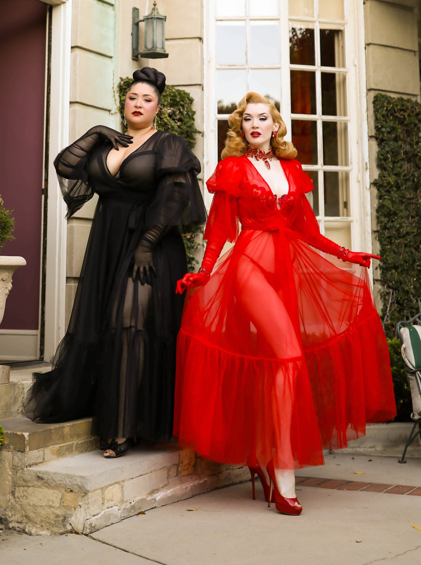 Timeless Temptress Tulle Robe Dress PREORDER