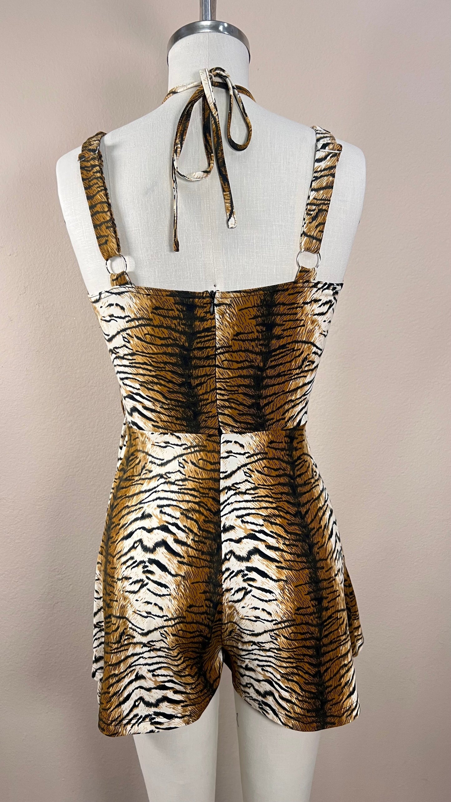 Barbados Baby Romper in Tiger