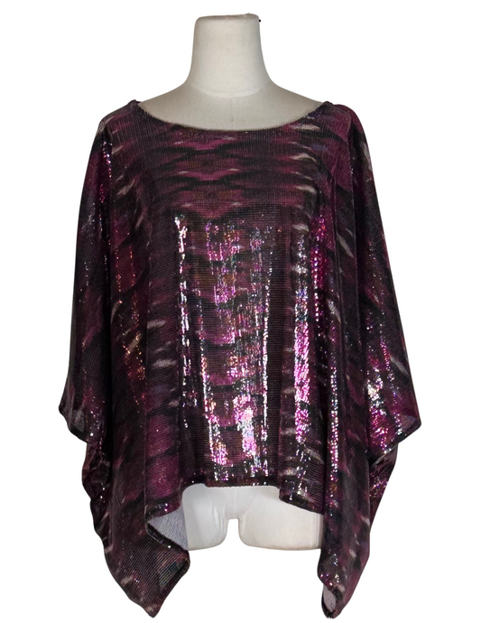 Venom Sequin Scarf Top