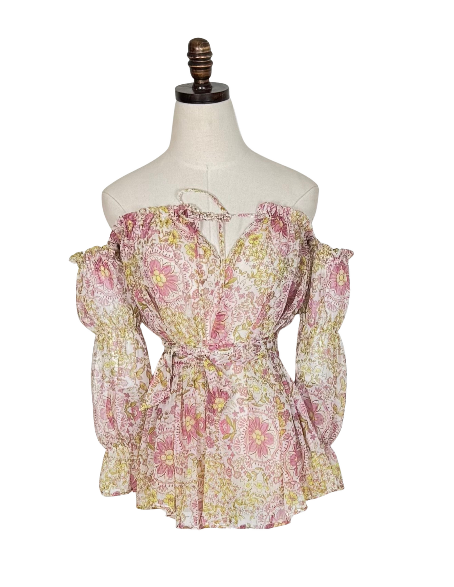 Raquel Off the Shoulder Top in Flowerchild  PRE-ORDER
