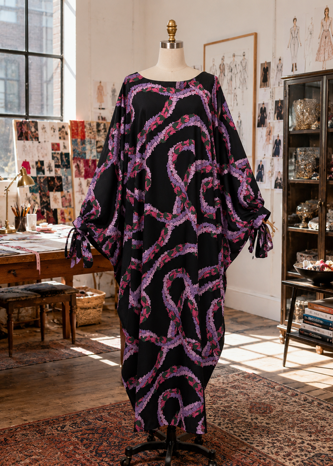 Capri Caftan in Bloom Trek