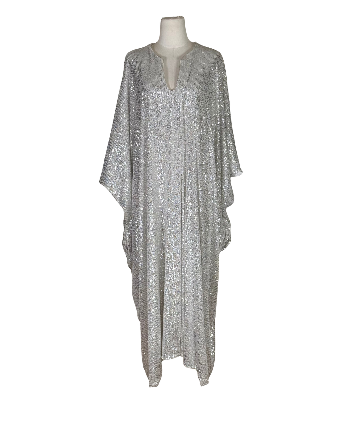 Diamond Dust Sequin Goddess Waist Caftan (PRE-ORDER)