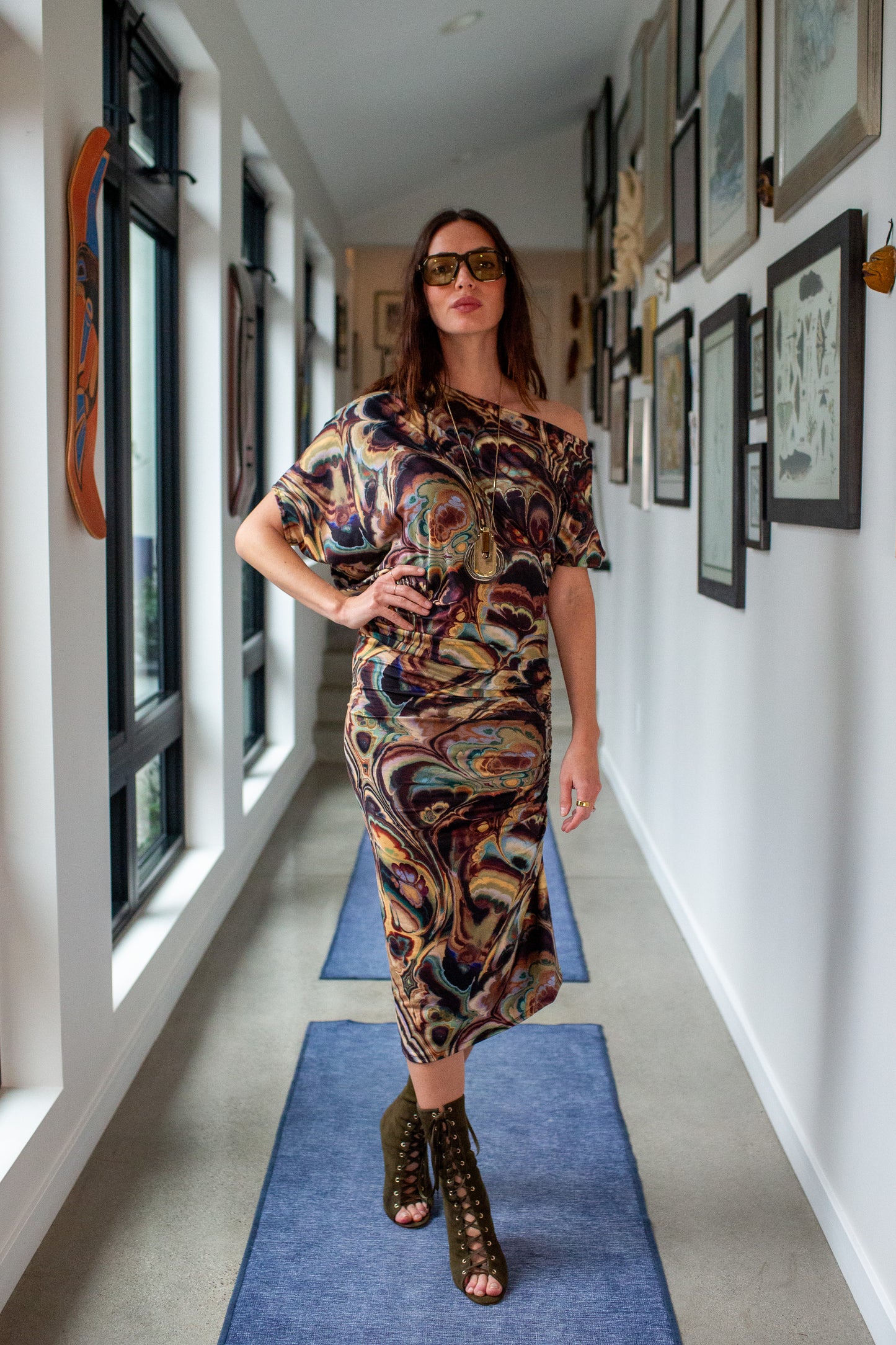 Agate Mirage Angle Dress
