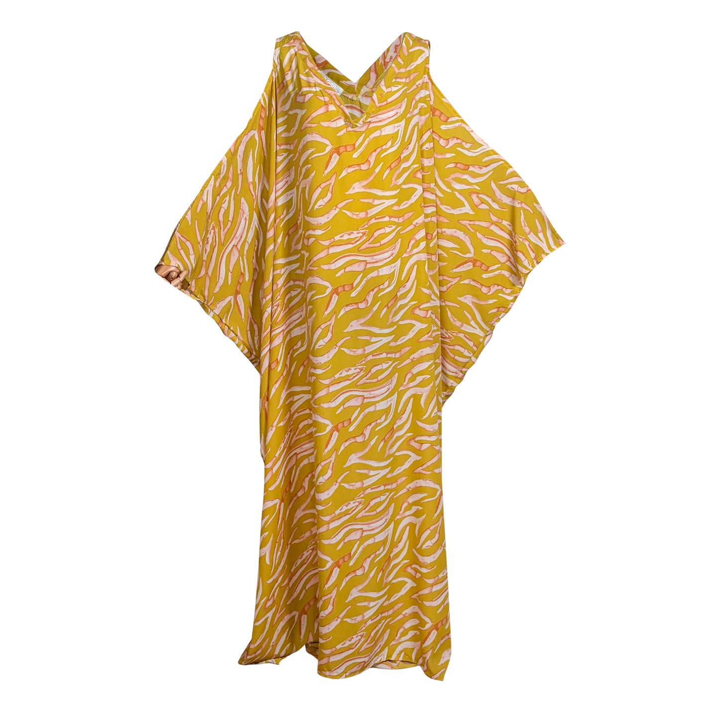 Allegra Caftan in Guava