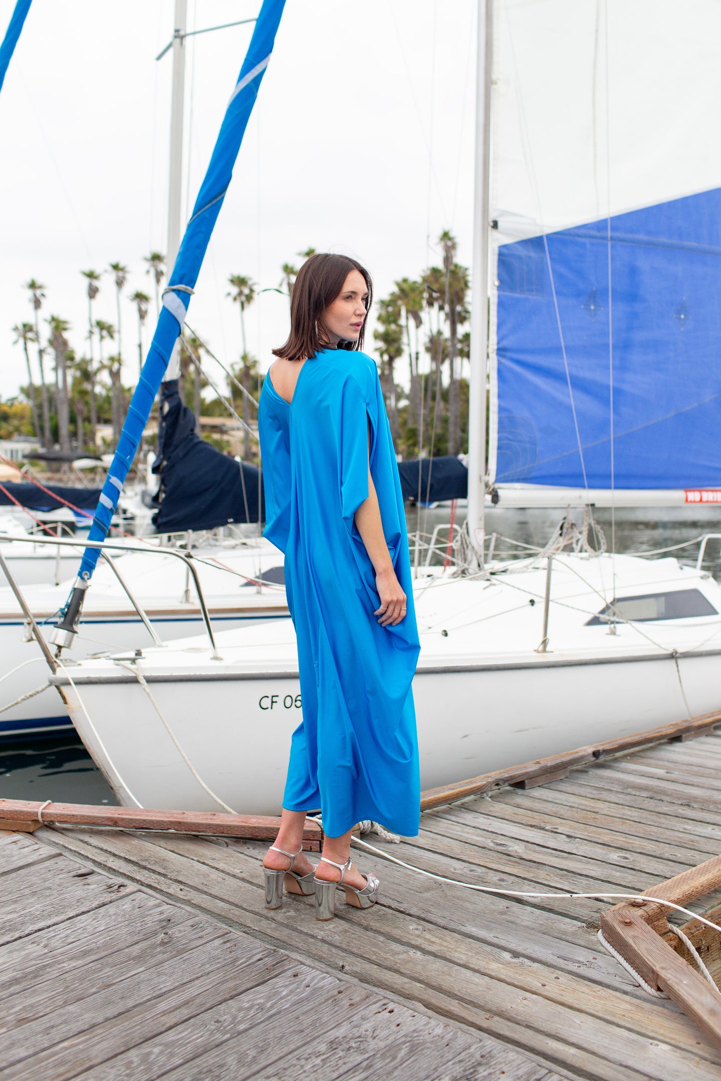Aqua Slink Caftan