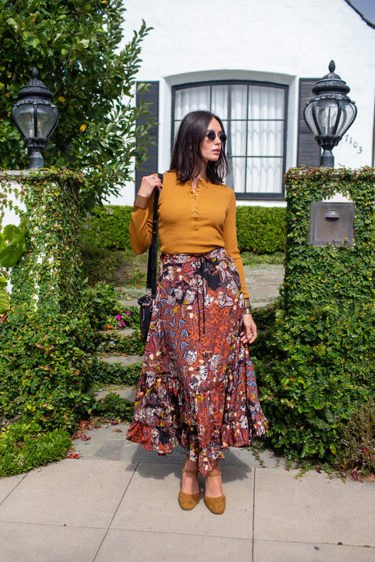 Baile Maxi Skirt