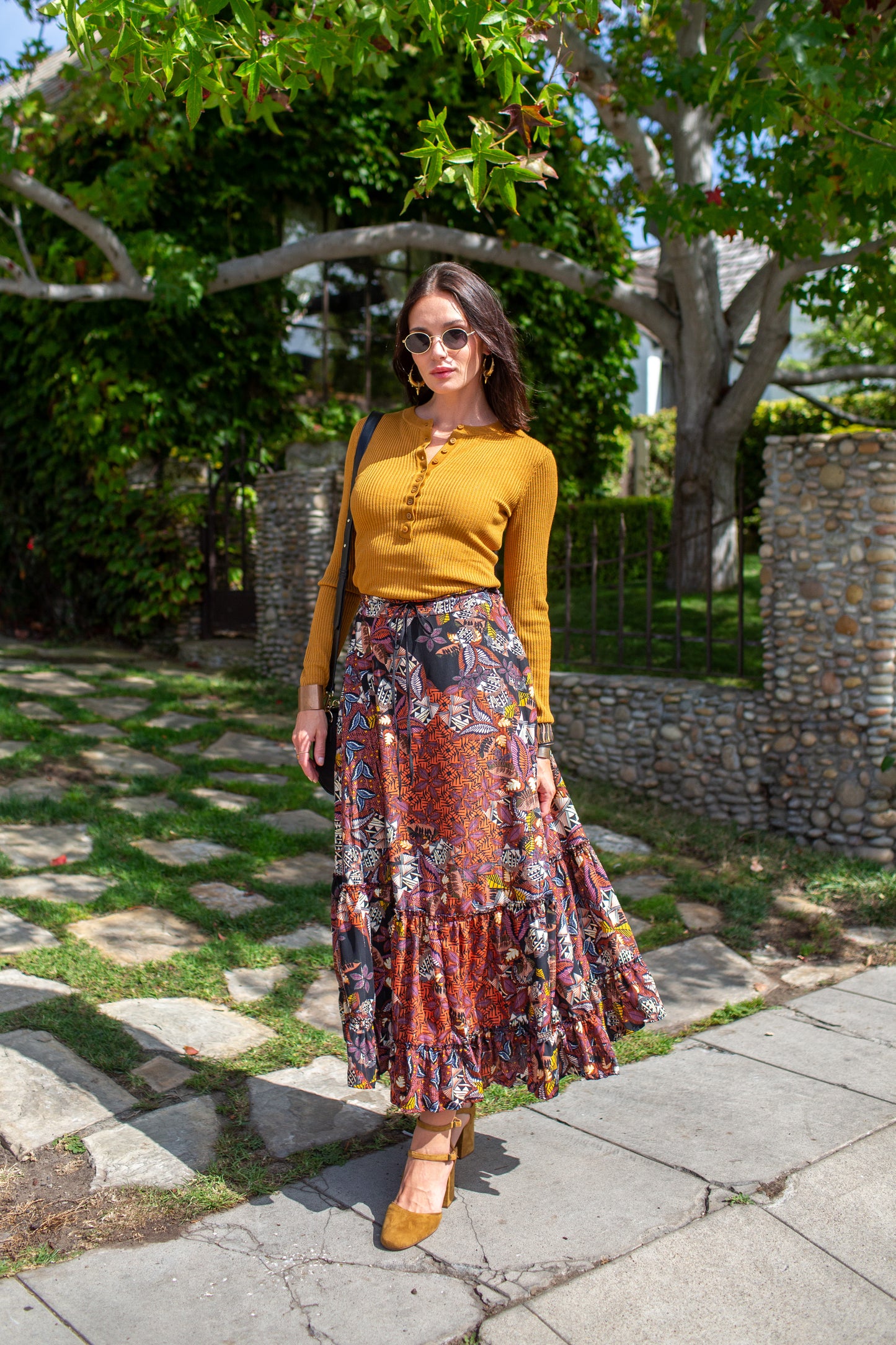 Baile Maxi Skirt
