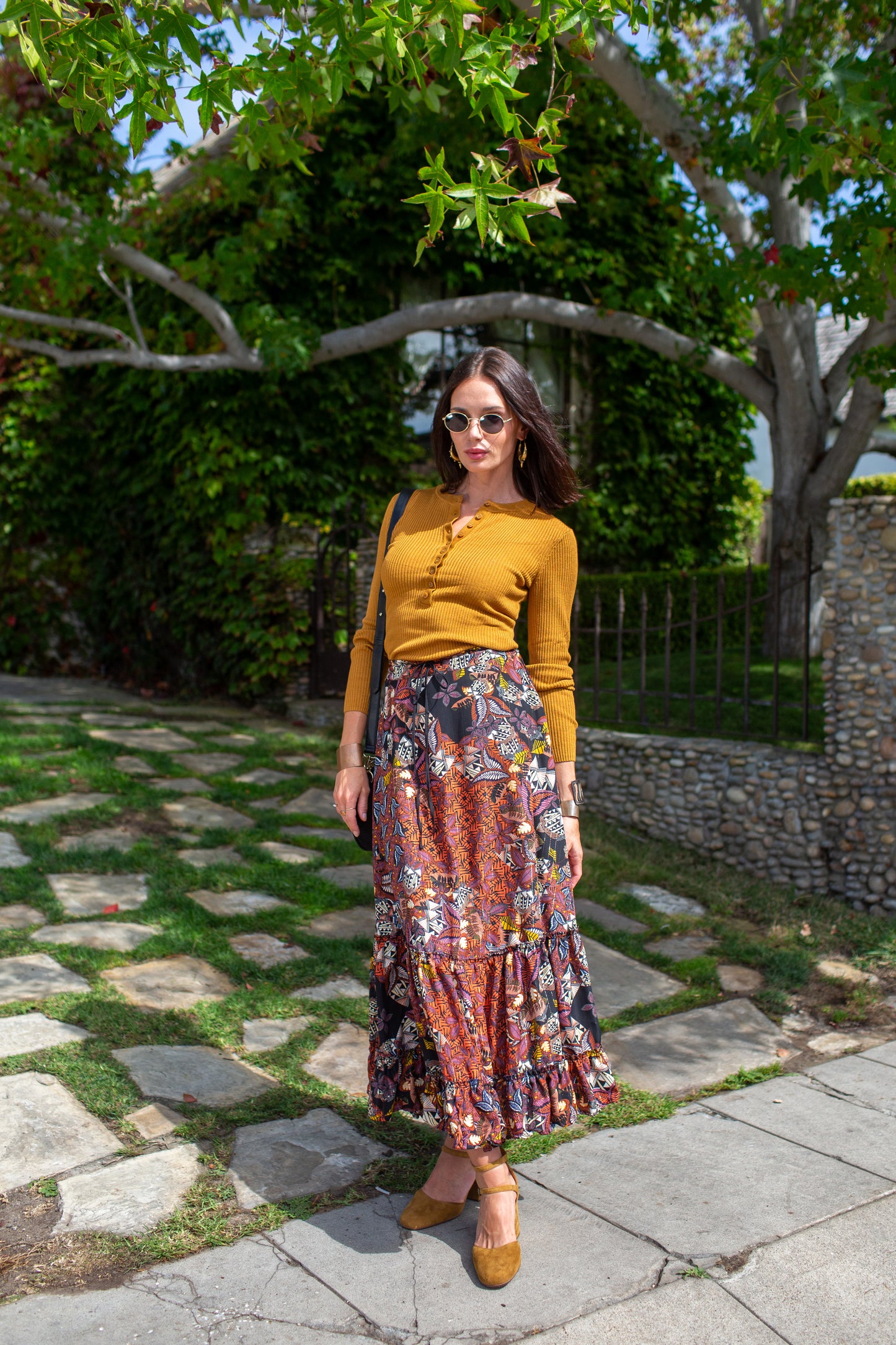 Baile Maxi Skirt