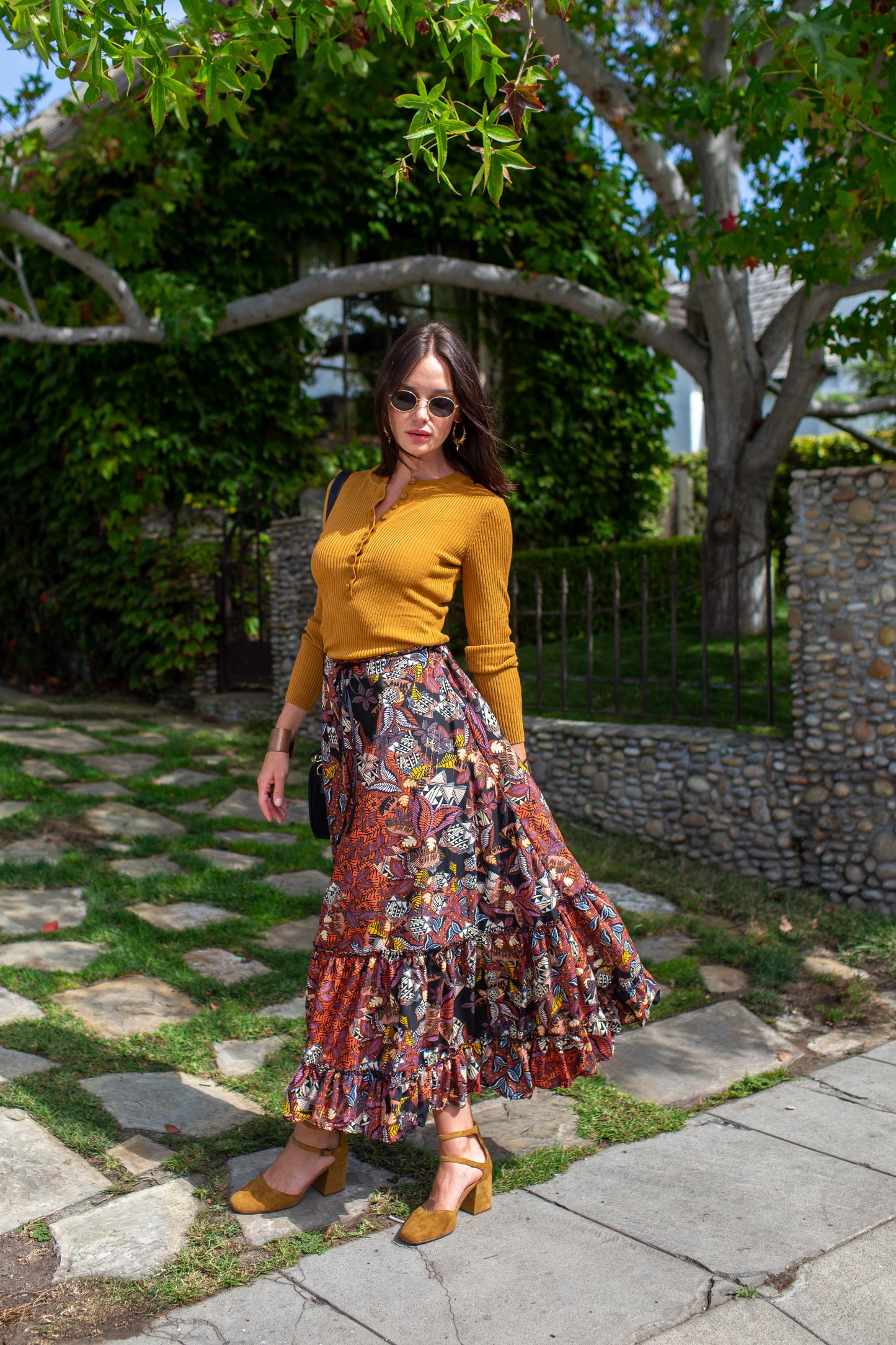 Baile Maxi Skirt