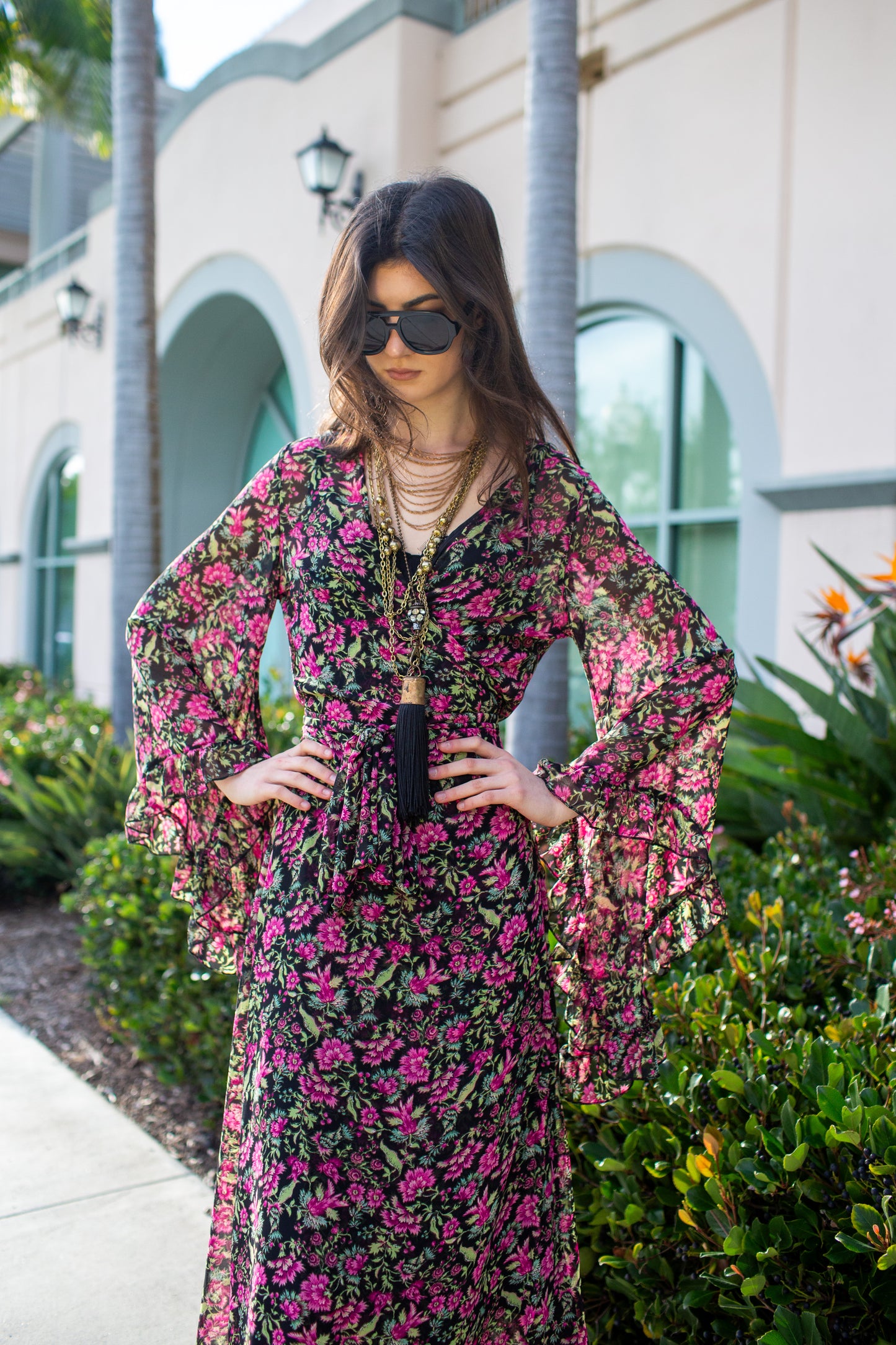 Boogie Muse Wrap Dress in Blackthorn PRE-ORDER
