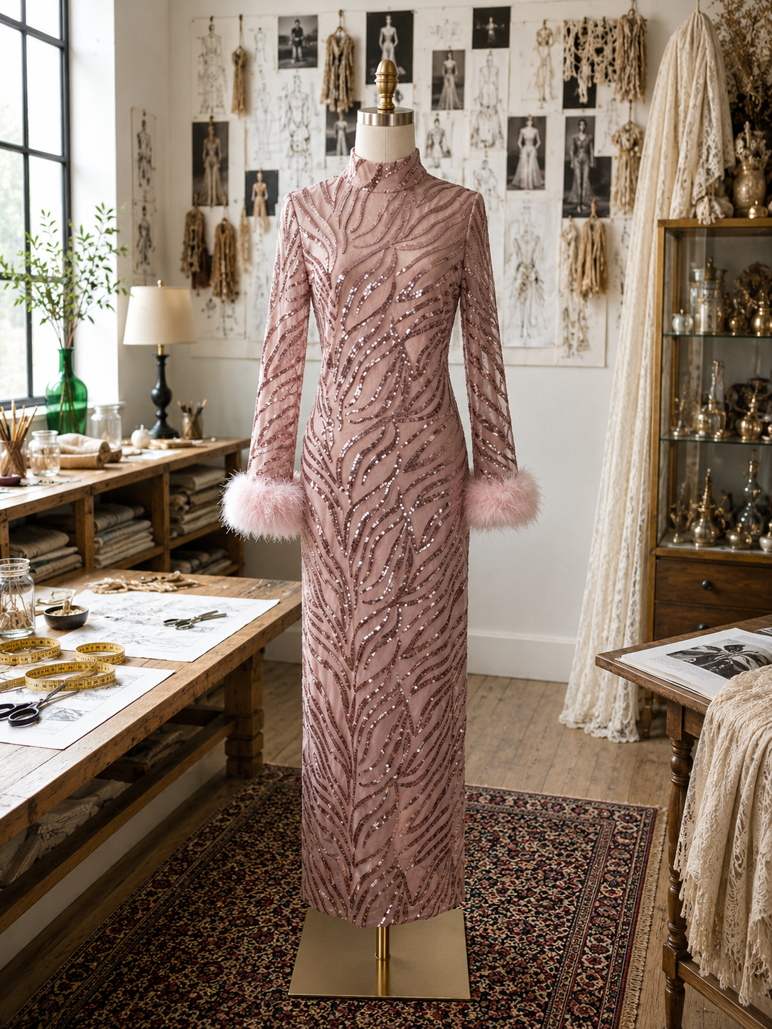 Catroux dress in Rose Stardust PRE-ORDER