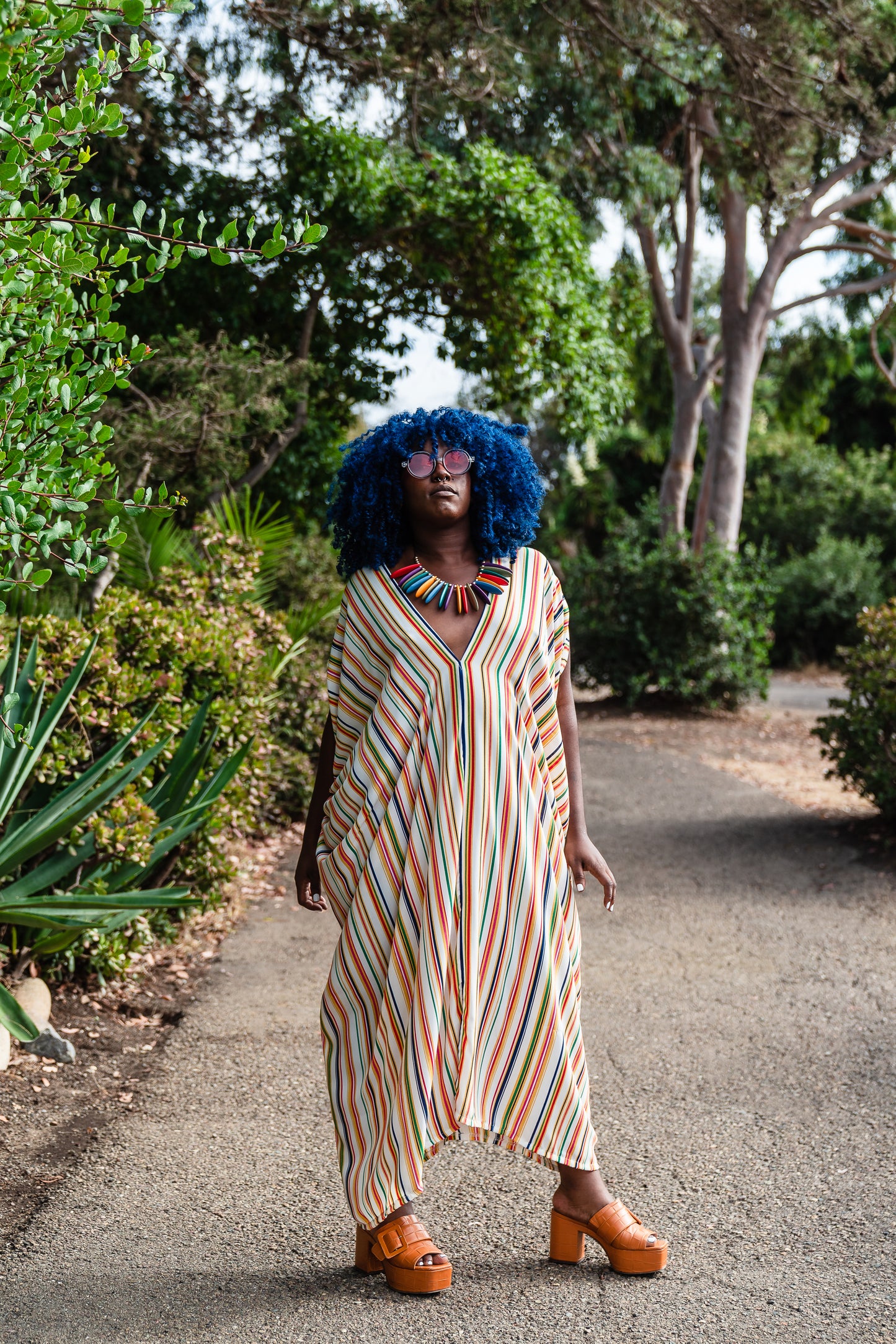 Cabana Stripe Caftan