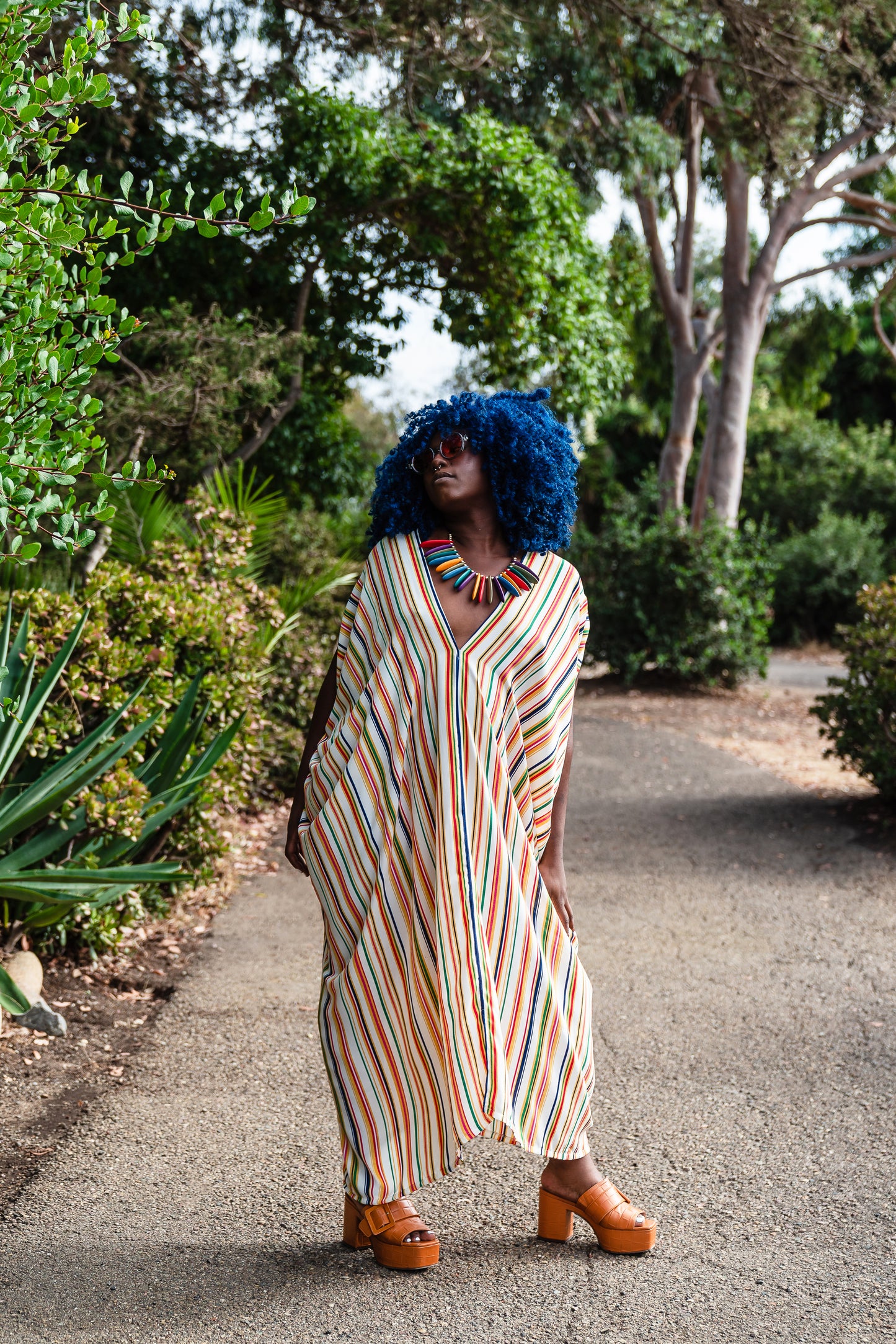 Cabana Stripe Caftan