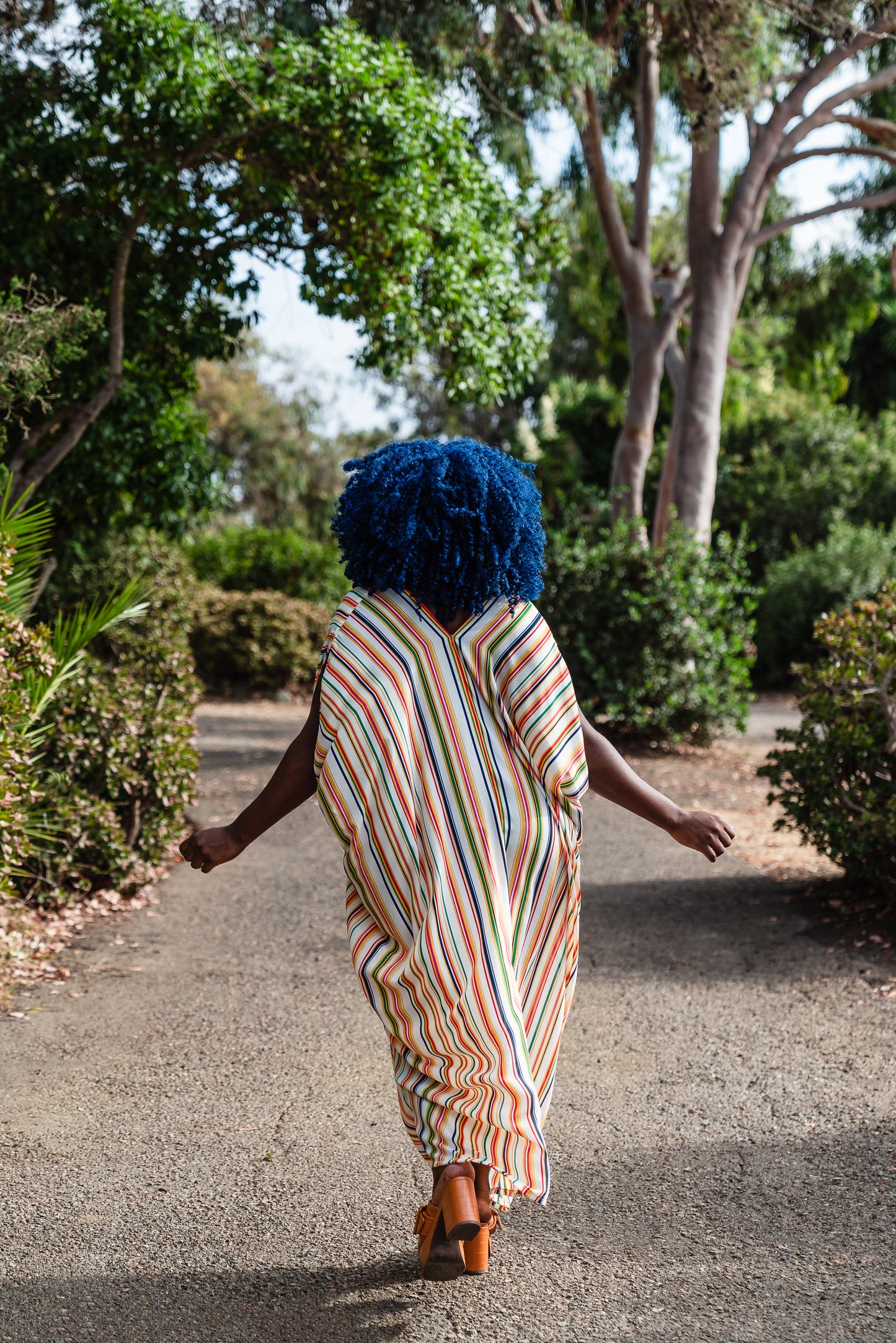 Cabana Stripe Caftan