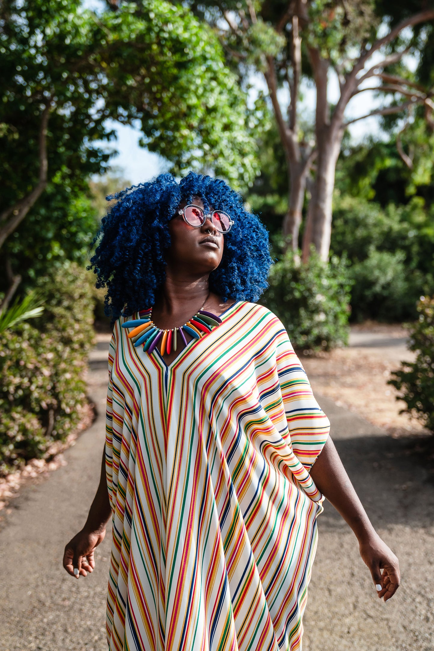 Cabana Stripe Caftan