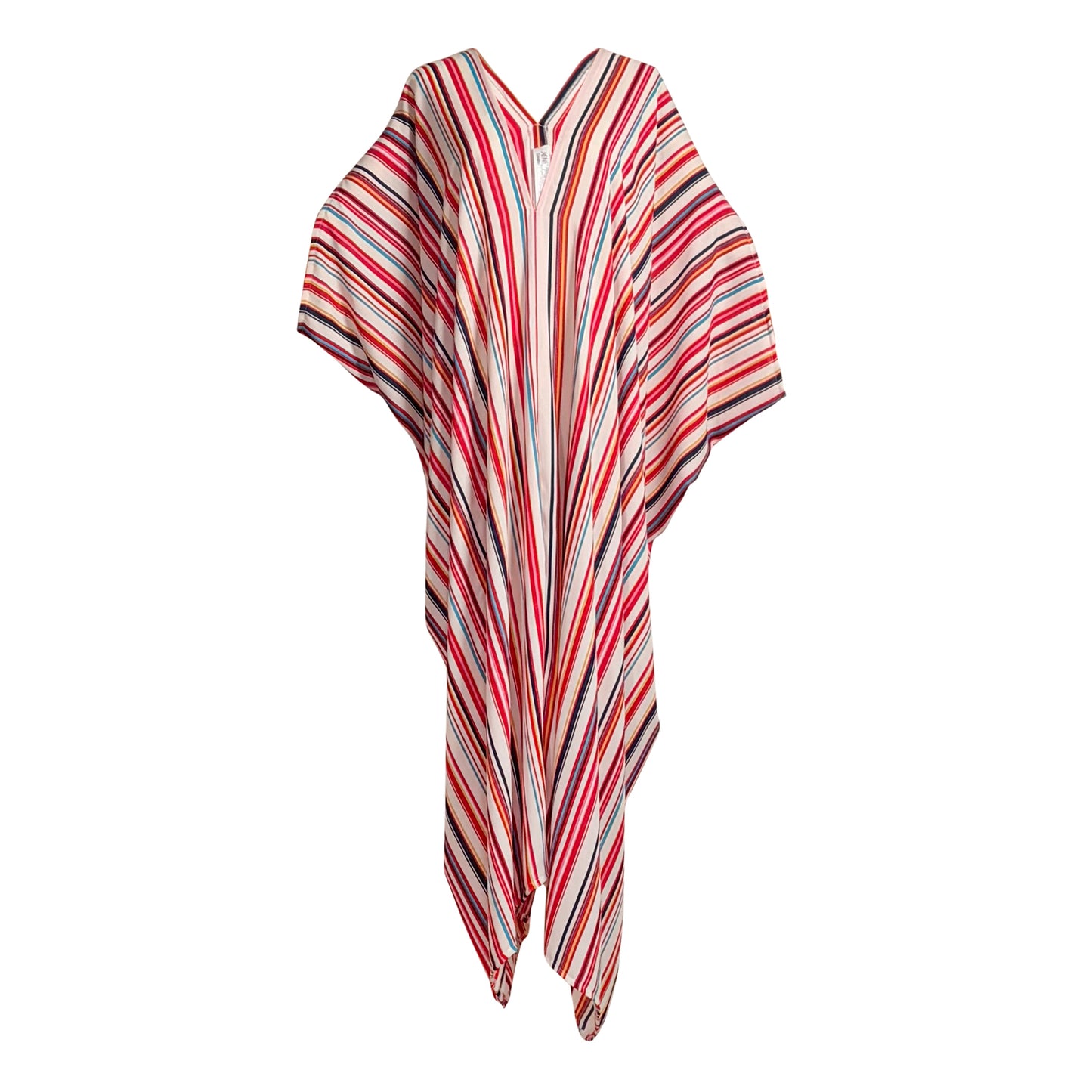 Cafe De Biarritz Striped Caftan