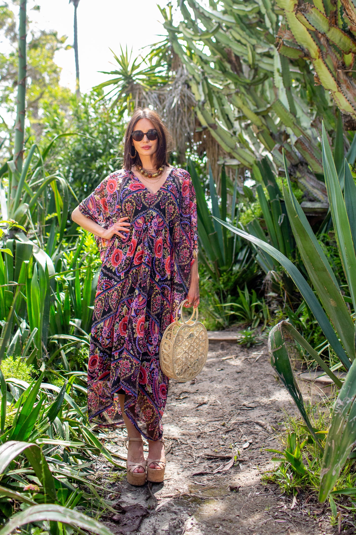 Lorraine Paisley Caftan (PRE-ORDER)