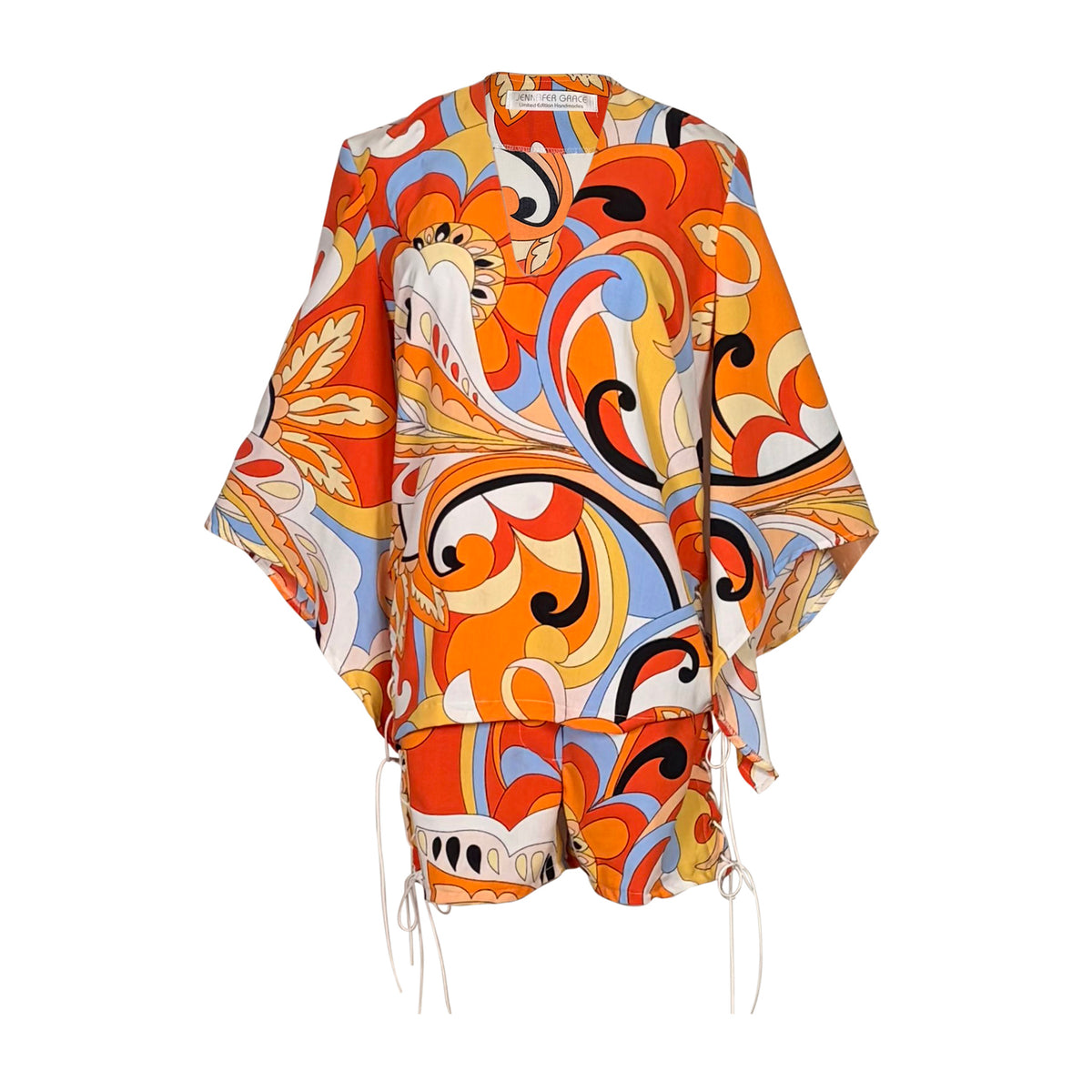 Calypso Short Set in Positano Orange PRE-ORDER