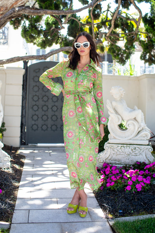 Candy Maxi Dress in Heirloom Posey