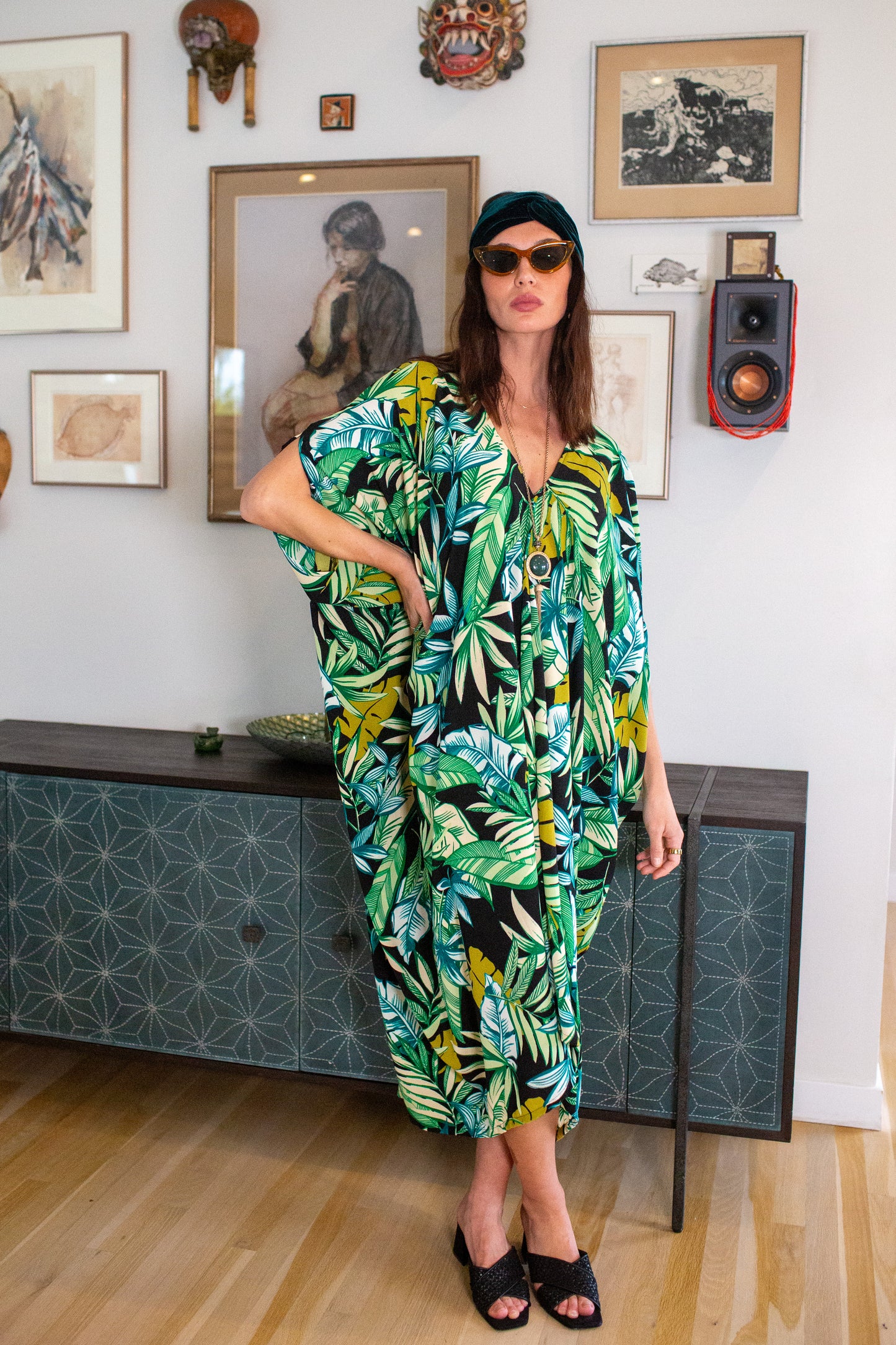 Canopy Noir Caftan