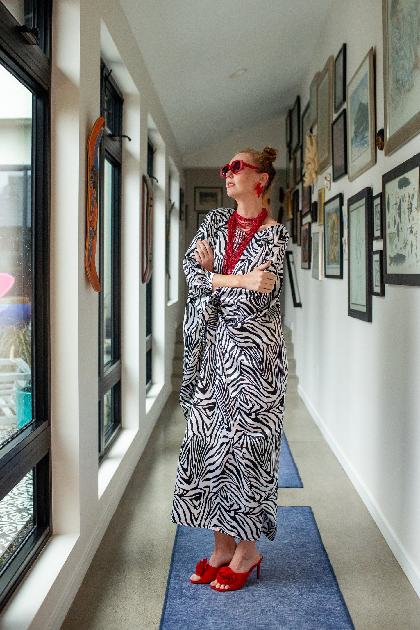 Capri Caftan in Savannah Mirage