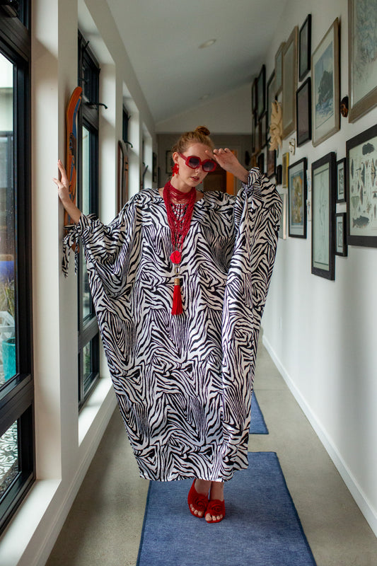 Capri Caftan in Savannah Mirage