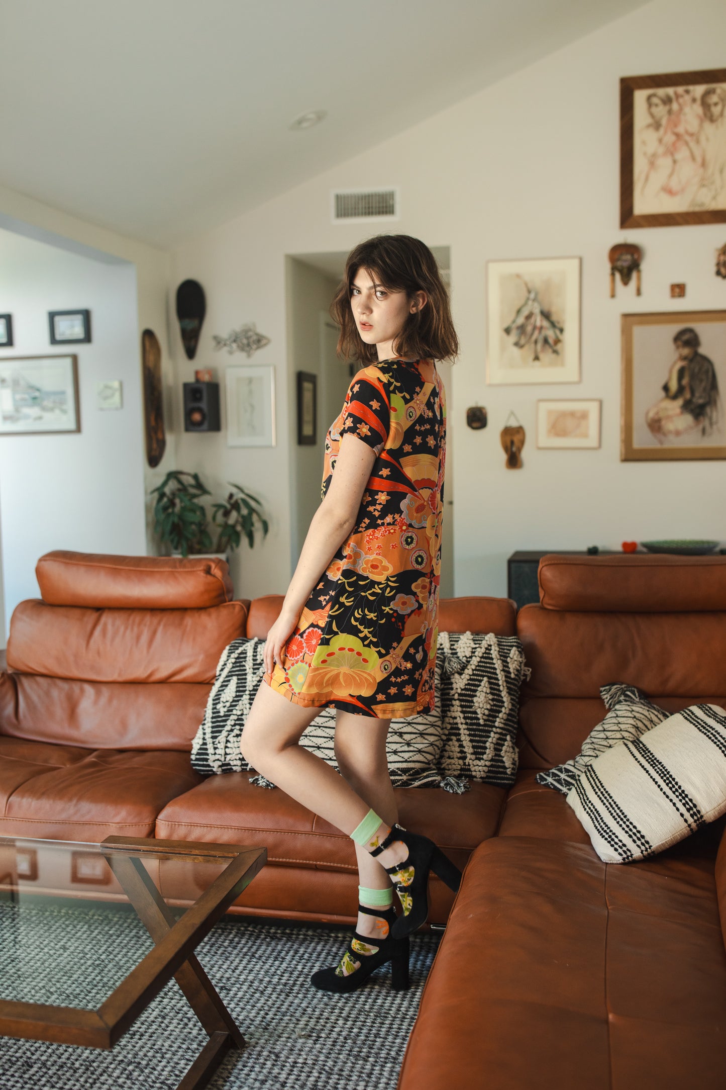 Lotus Pop Mini Dress PRE-ORDER