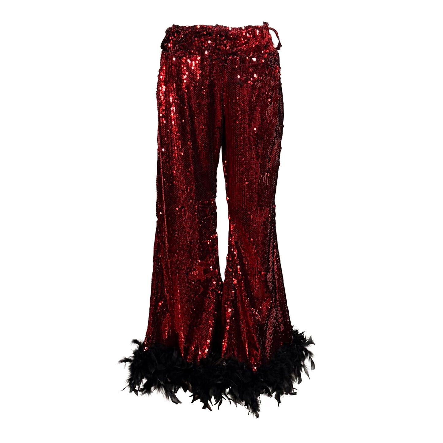 Cara Disco Set in Ruby Sequin