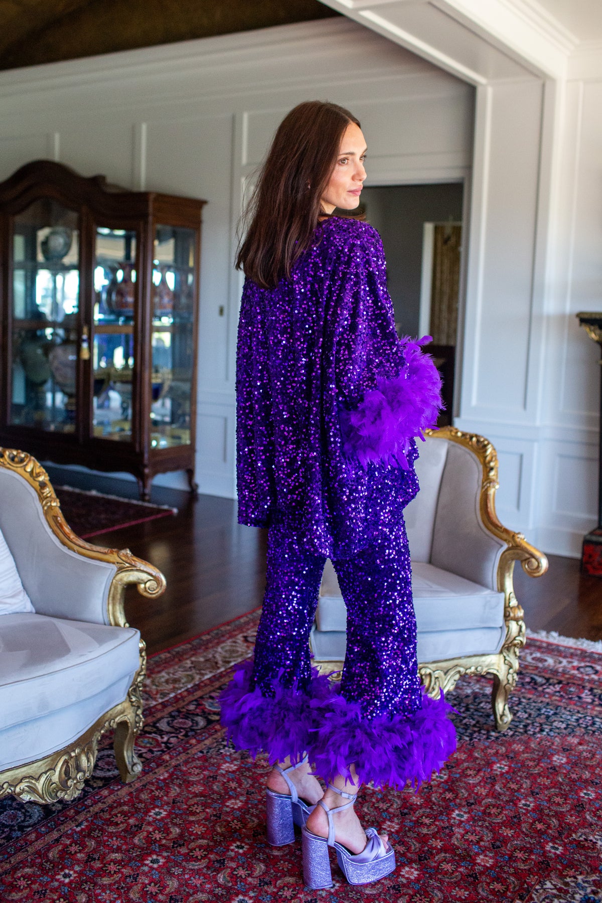 Cara Disco Set in Fuchsia Flash