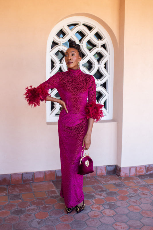 Catroux Dress in Crimson Night PRE-ORDER