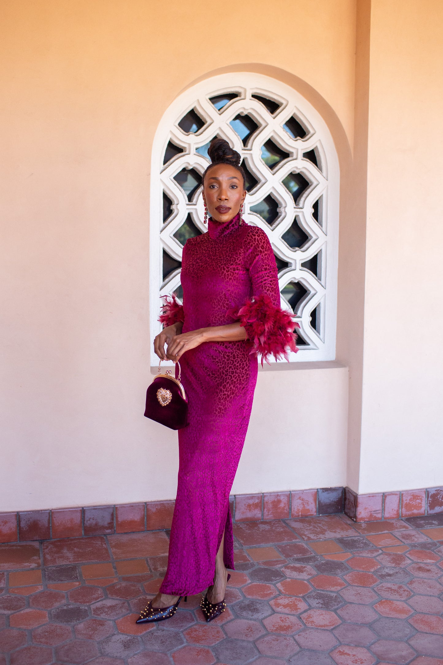 Catroux Dress in Crimson Night PRE-ORDER