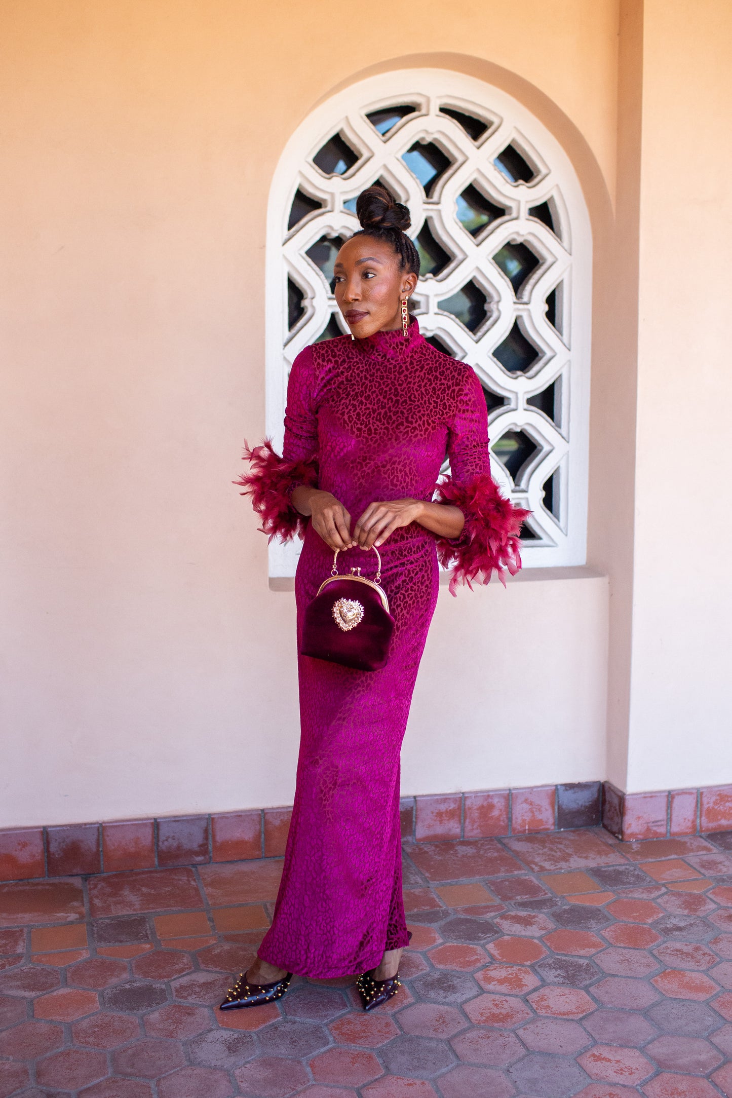 Catroux Dress in Crimson Night PRE-ORDER