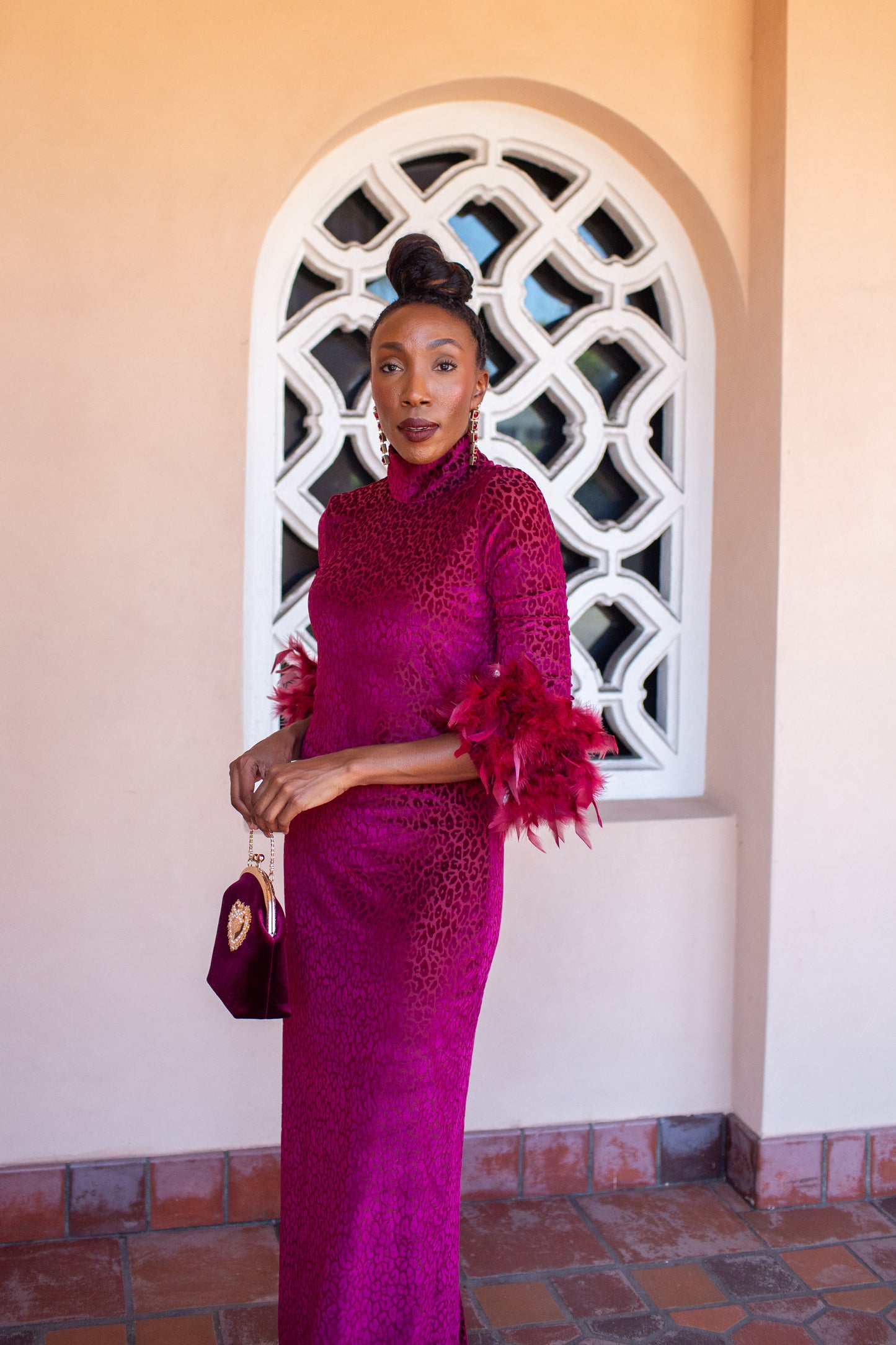 Catroux Dress in Crimson Night PRE-ORDER